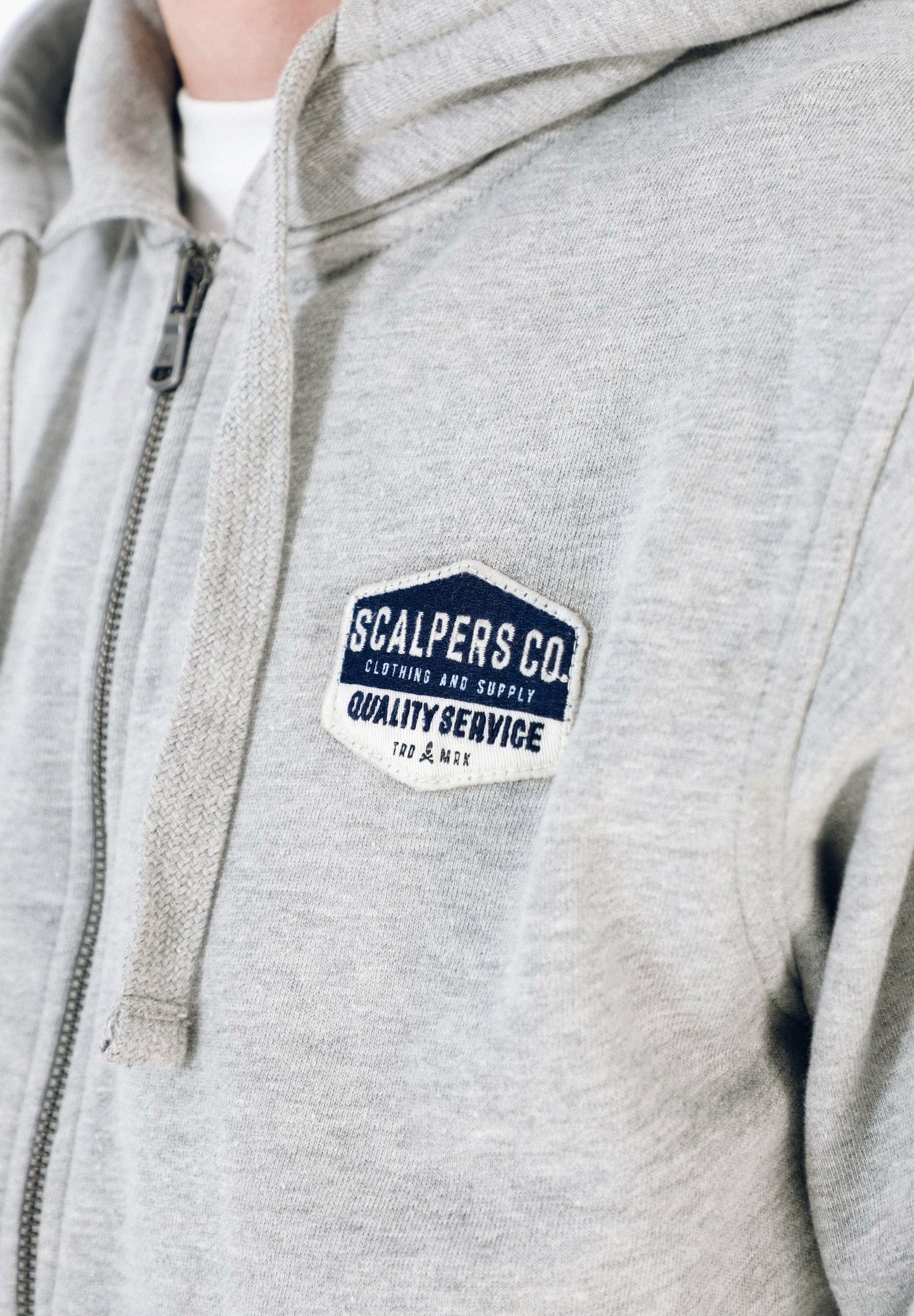 SUDADERA CAPUCHA CREMALLERA