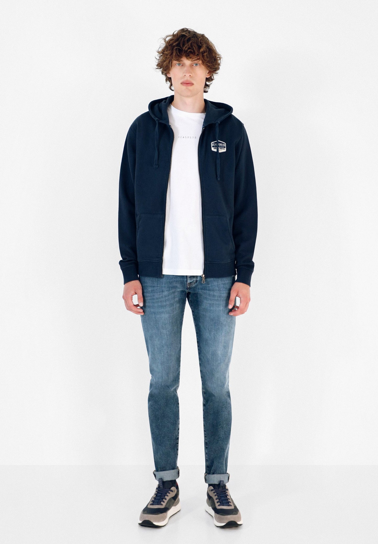 SUDADERA CAPUCHA CREMALLERA