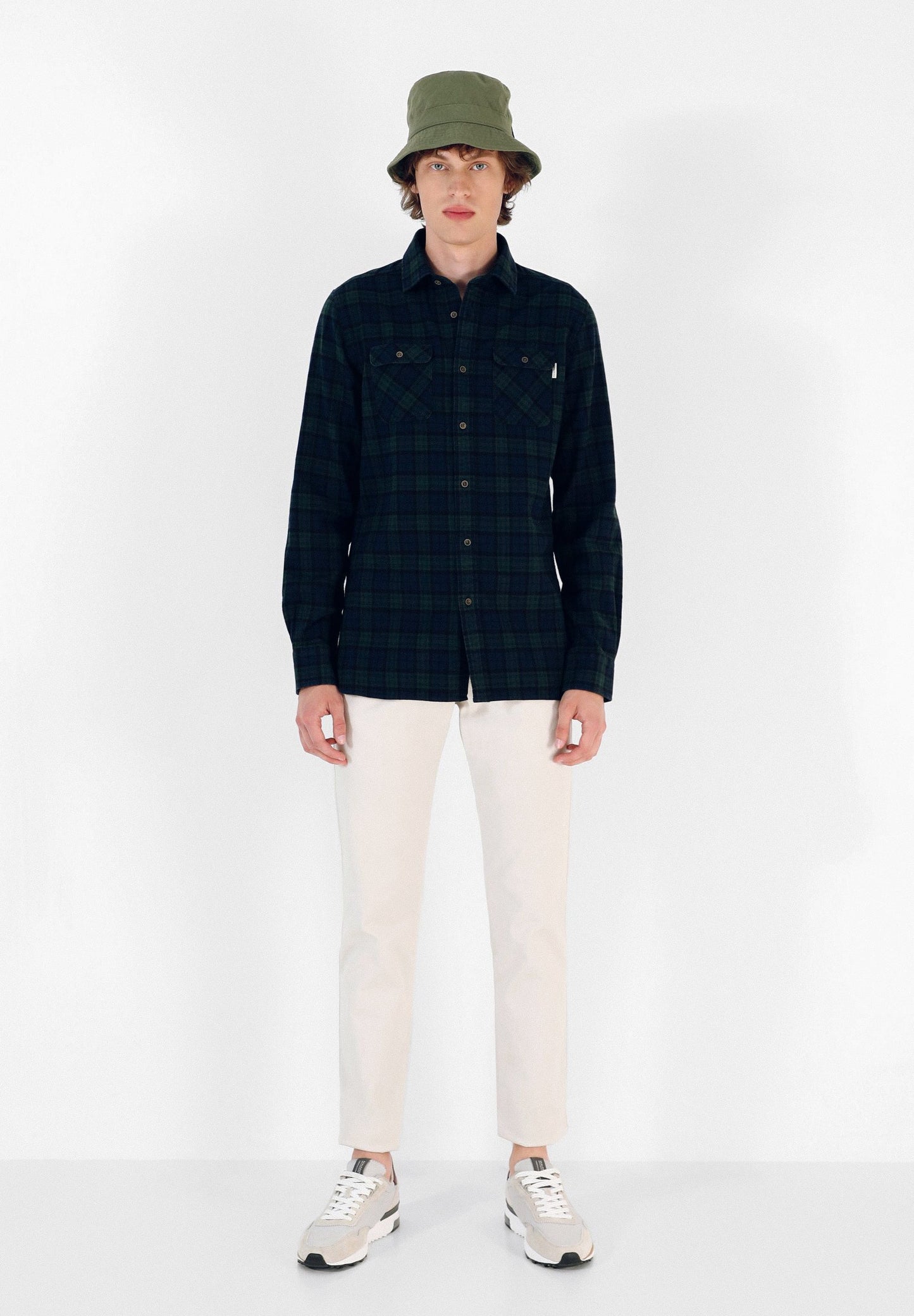 CAMISA CUADROS BOLSILLOS
