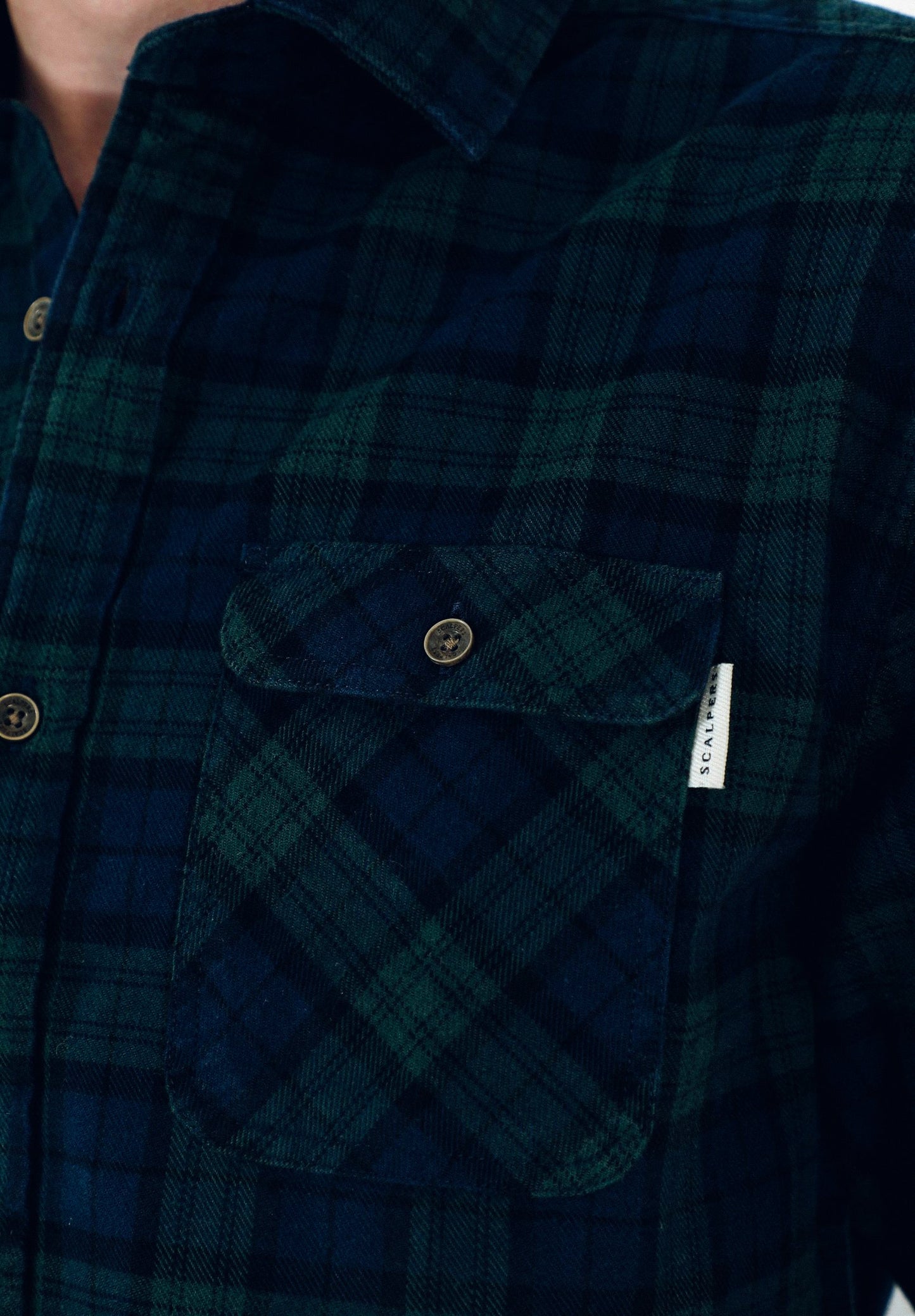 CAMISA CUADROS BOLSILLOS