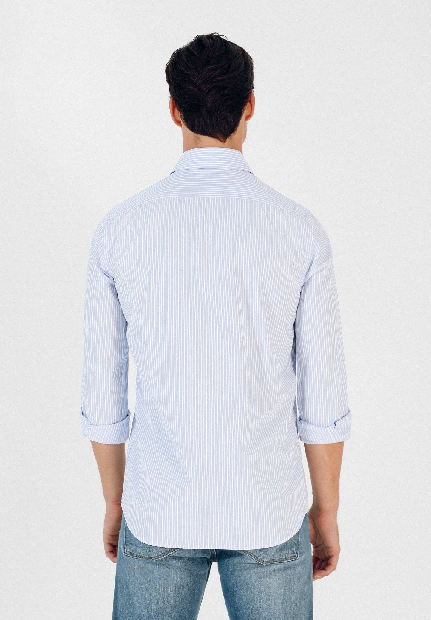 CAMISA RAYAS CALAVERA CONTRASTE