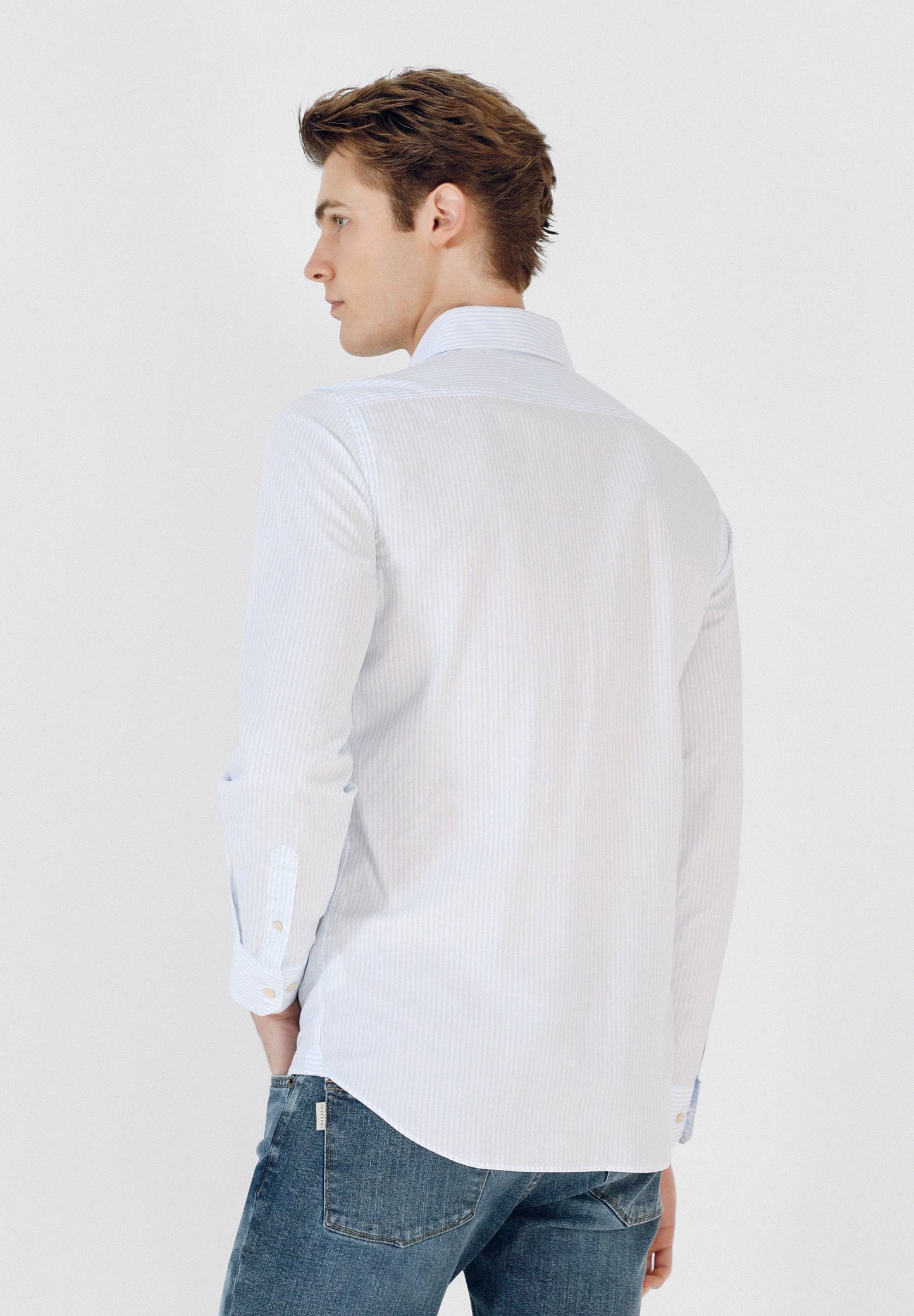 CAMISA RAYAS CALAVERA CONTRASTE