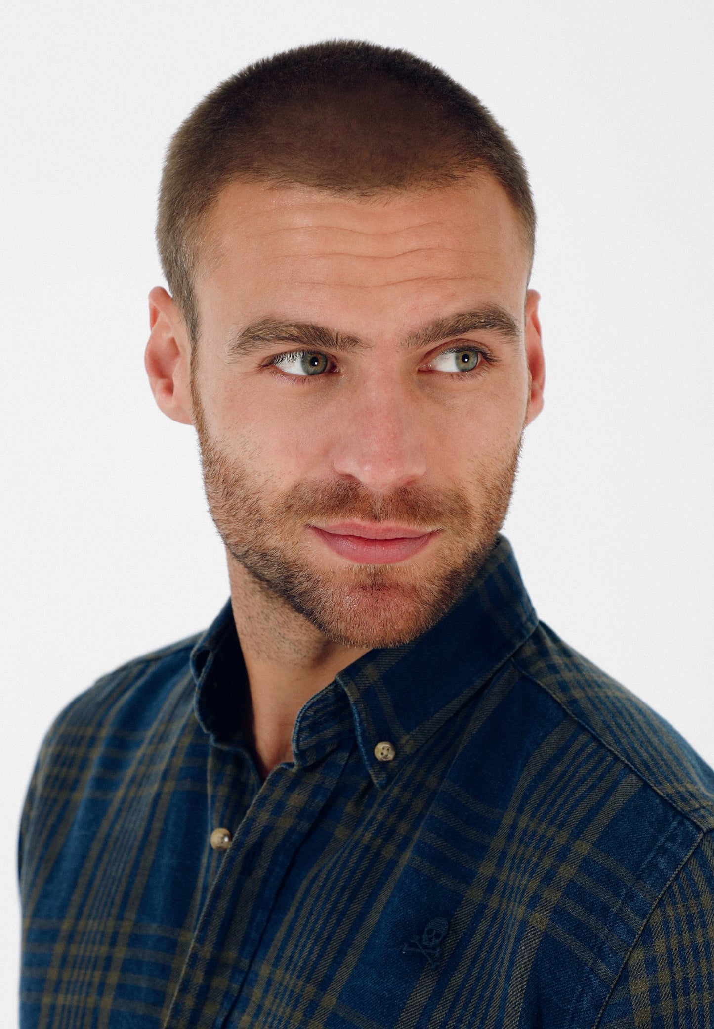 CAMISA CUADROS CALAVERA