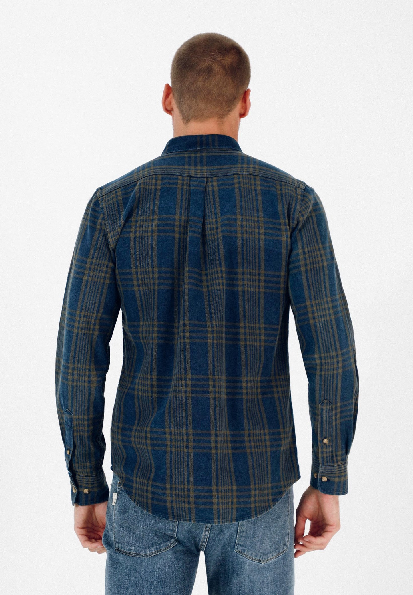 CAMISA CUADROS CALAVERA