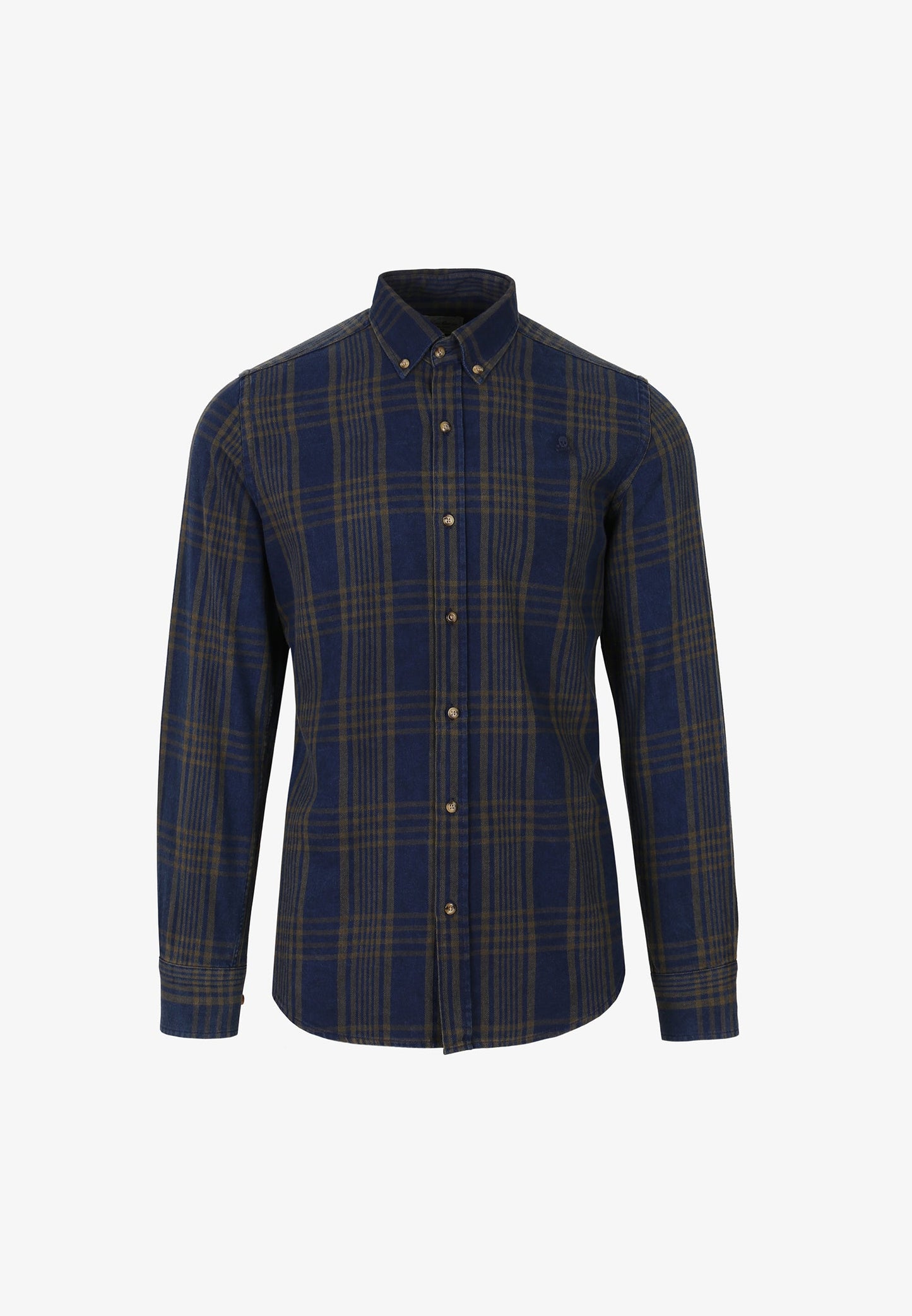 CAMISA CUADROS CALAVERA