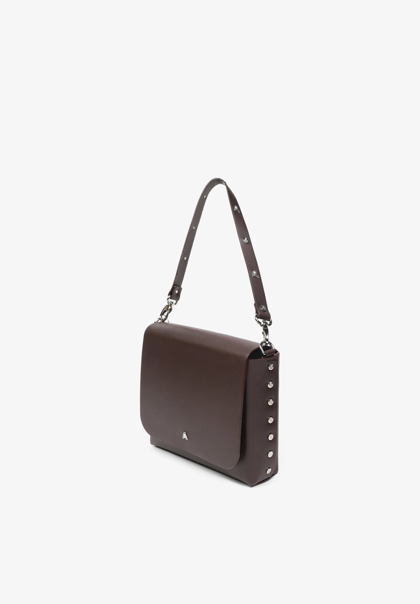 BOLSO PIEL PLANO CALAVERA