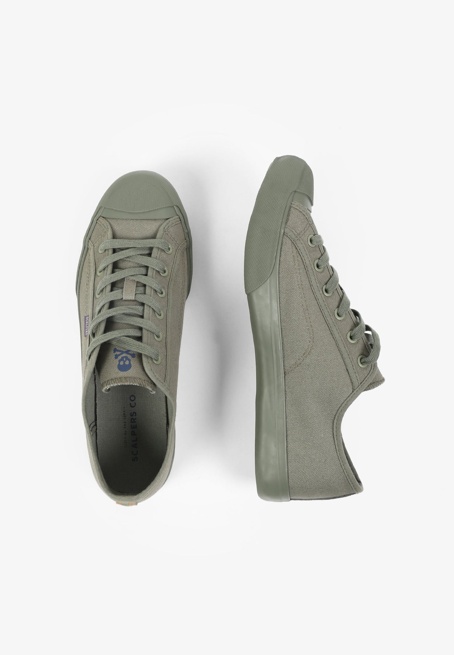 SNEAKERS BAJAS LONA