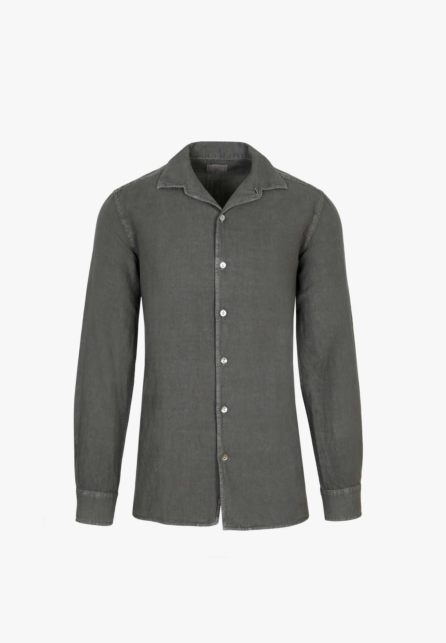 CAMISA LINO CUELLO PIJAMERO