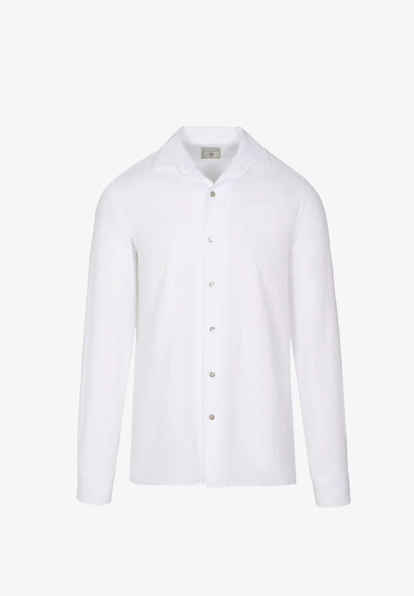 CAMISA LINO CUELLO PIJAMERO