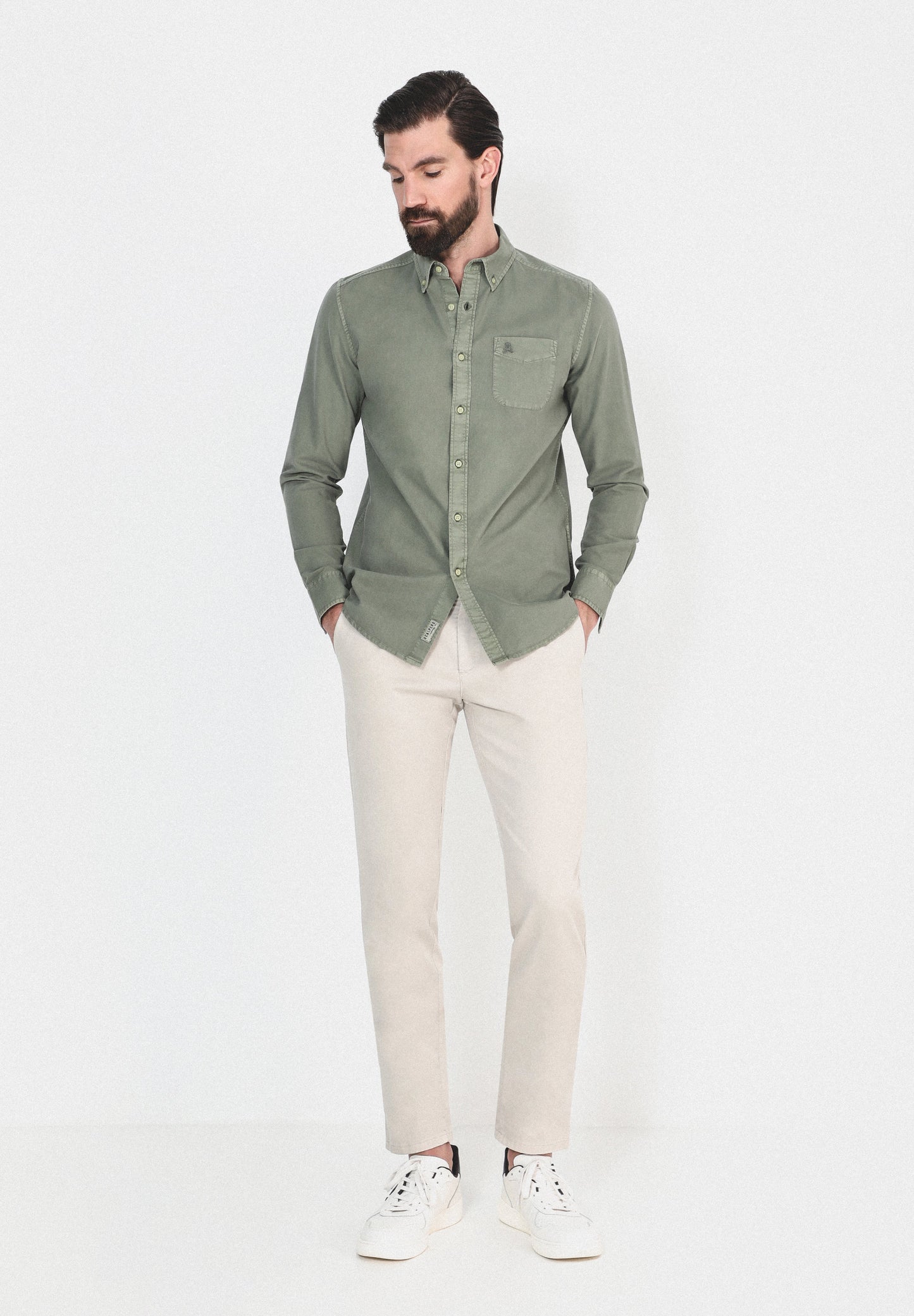 CAMISA CUELLO BOTONES