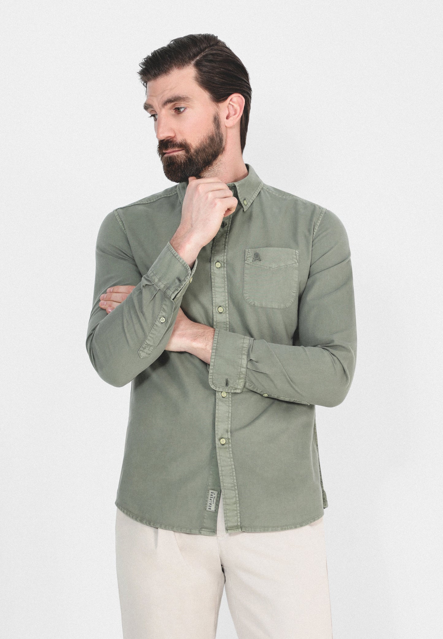 CAMISA CUELLO BOTONES