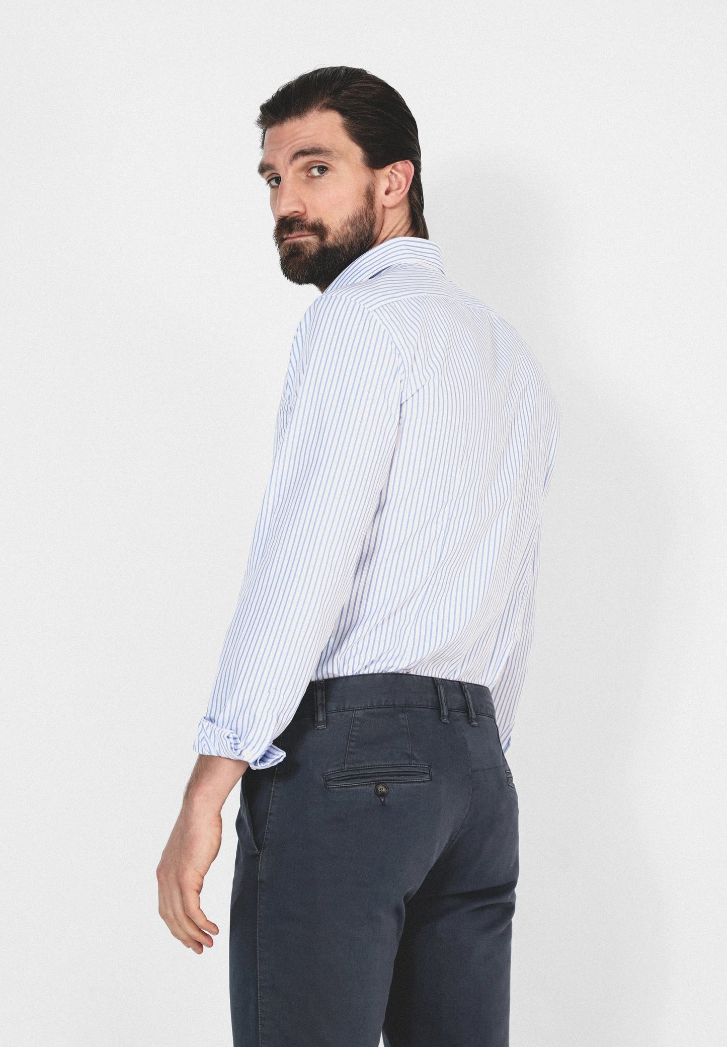 CAMISA RAYAS SLIM FIT