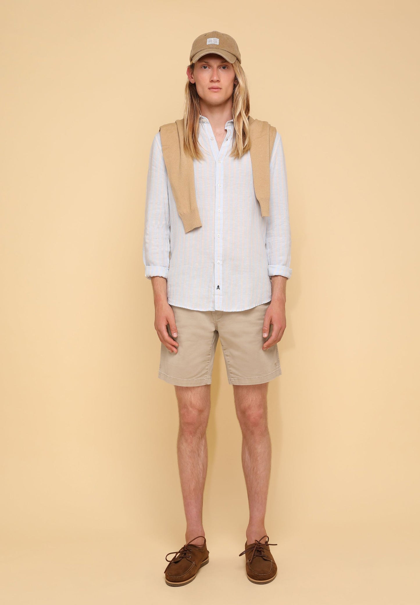 CAMISA LINO RAYAS