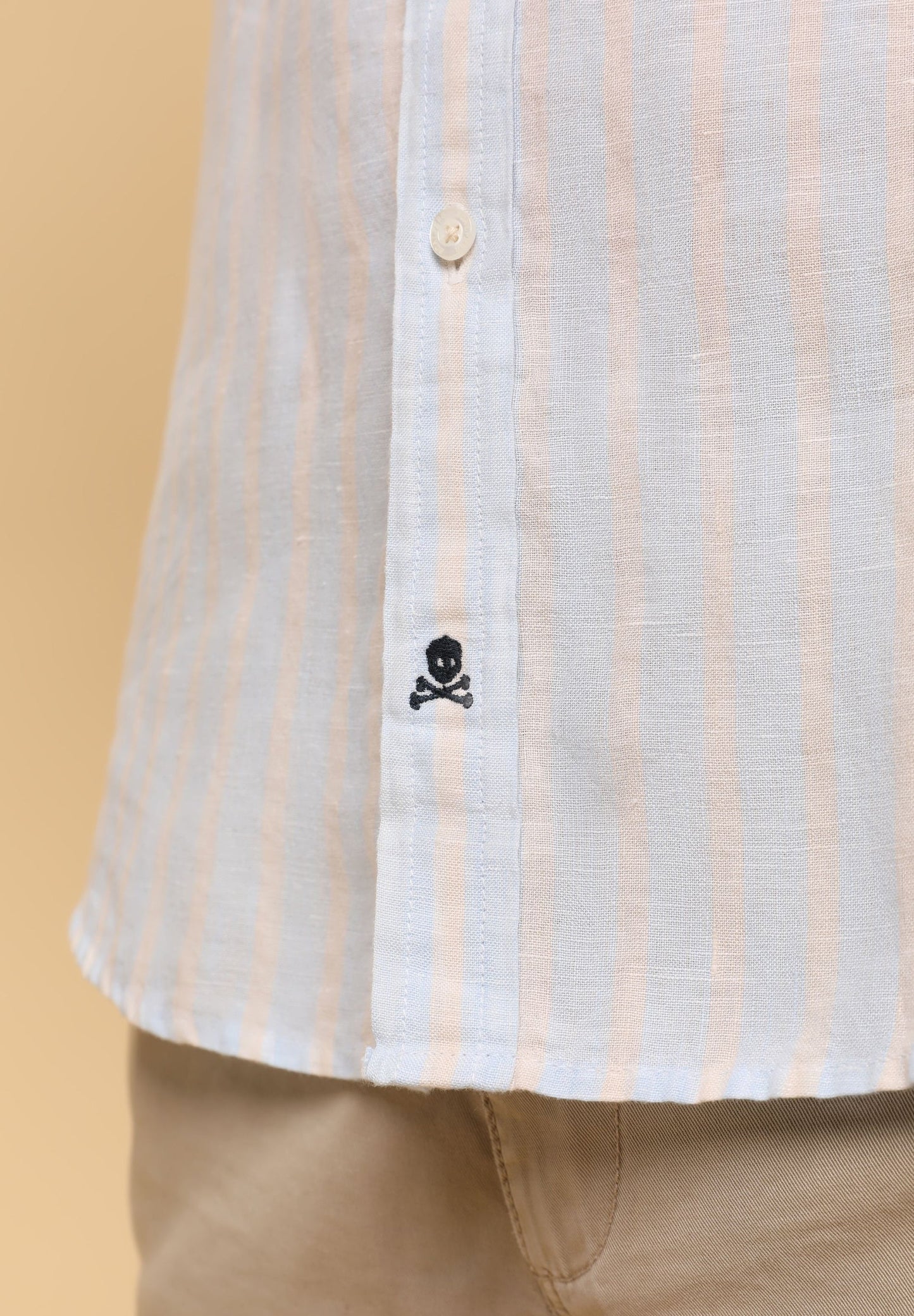 CAMISA LINO RAYAS