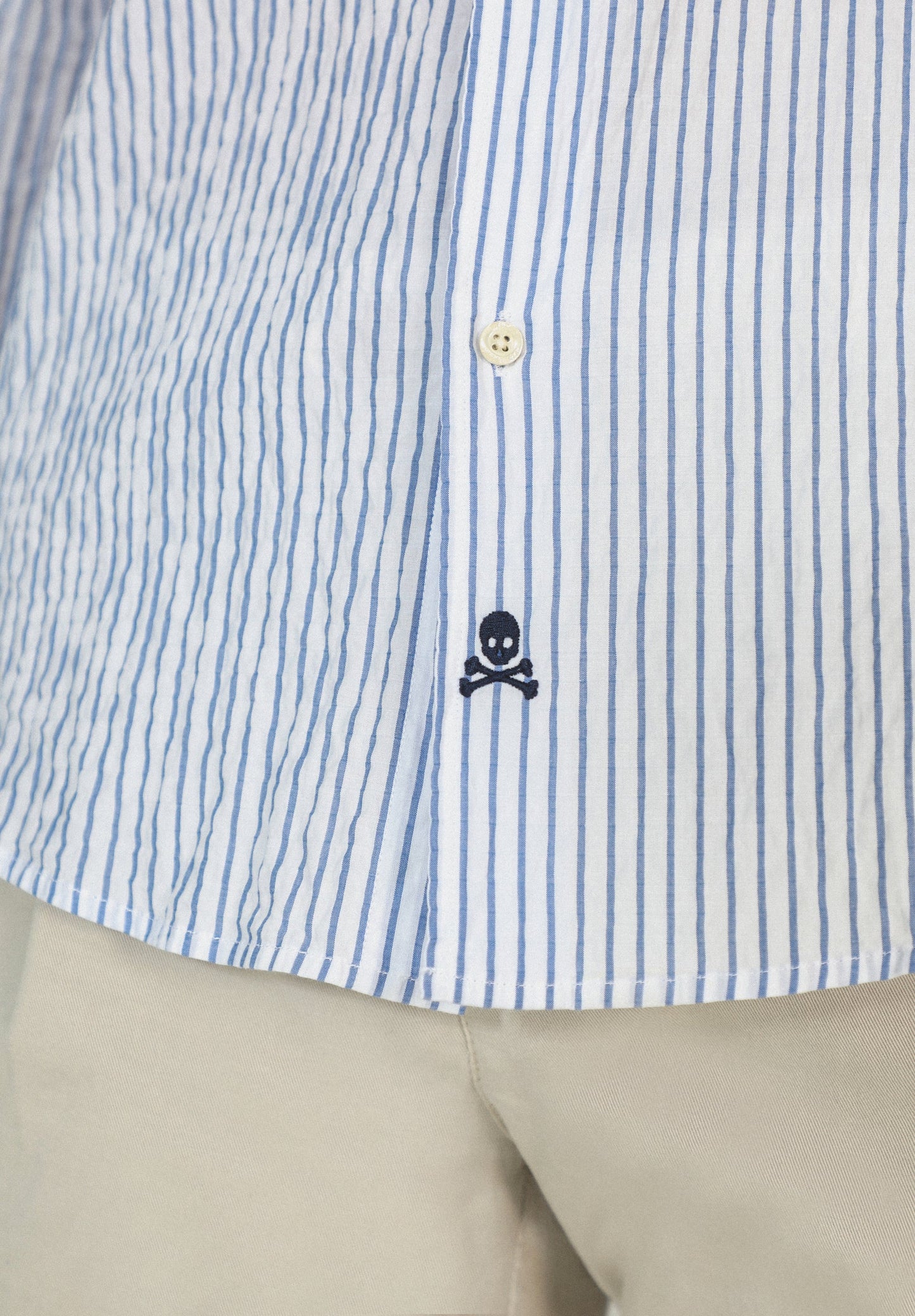 CAMISA RAYAS SEERSUCKER