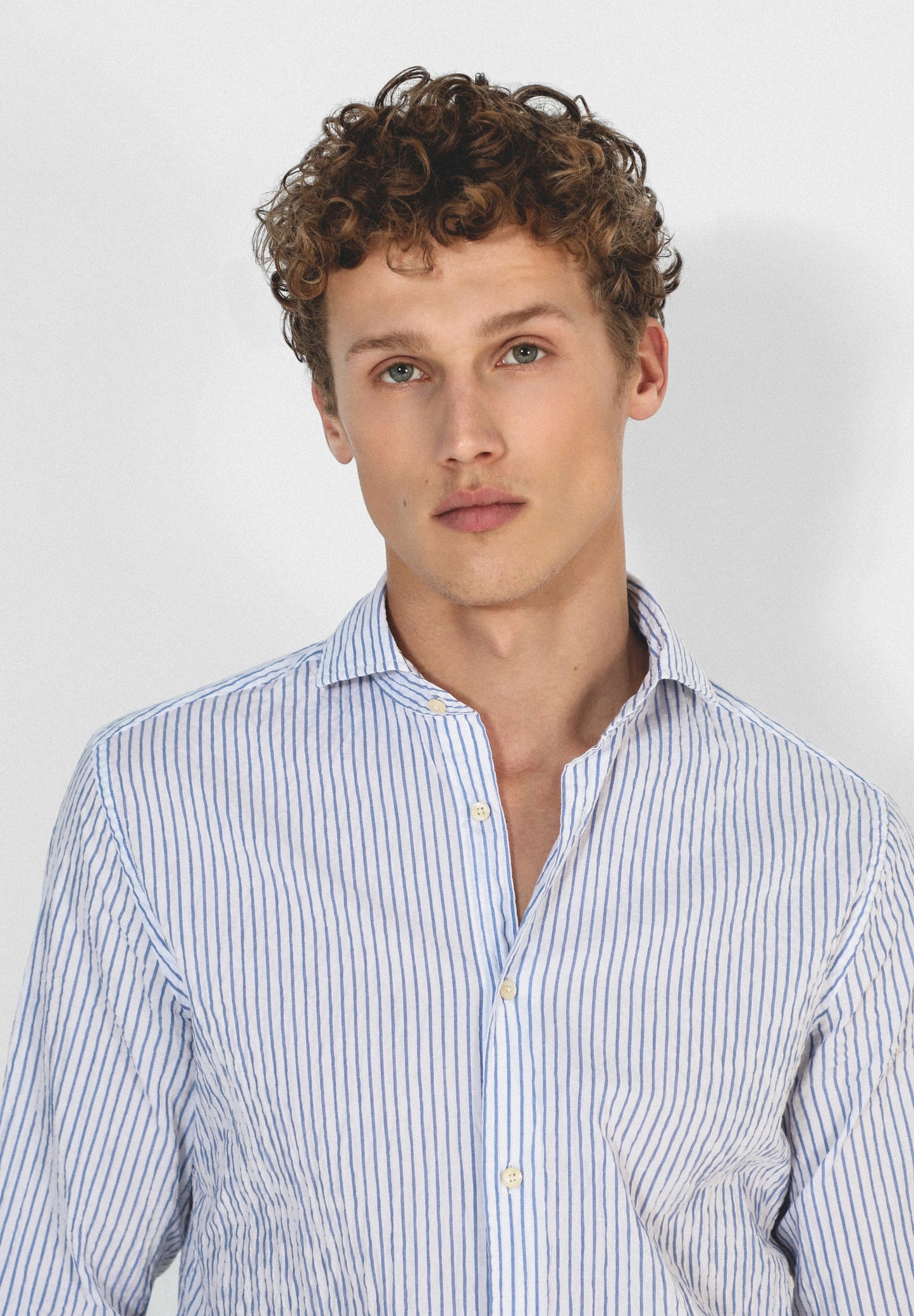CAMISA RAYAS SEERSUCKER
