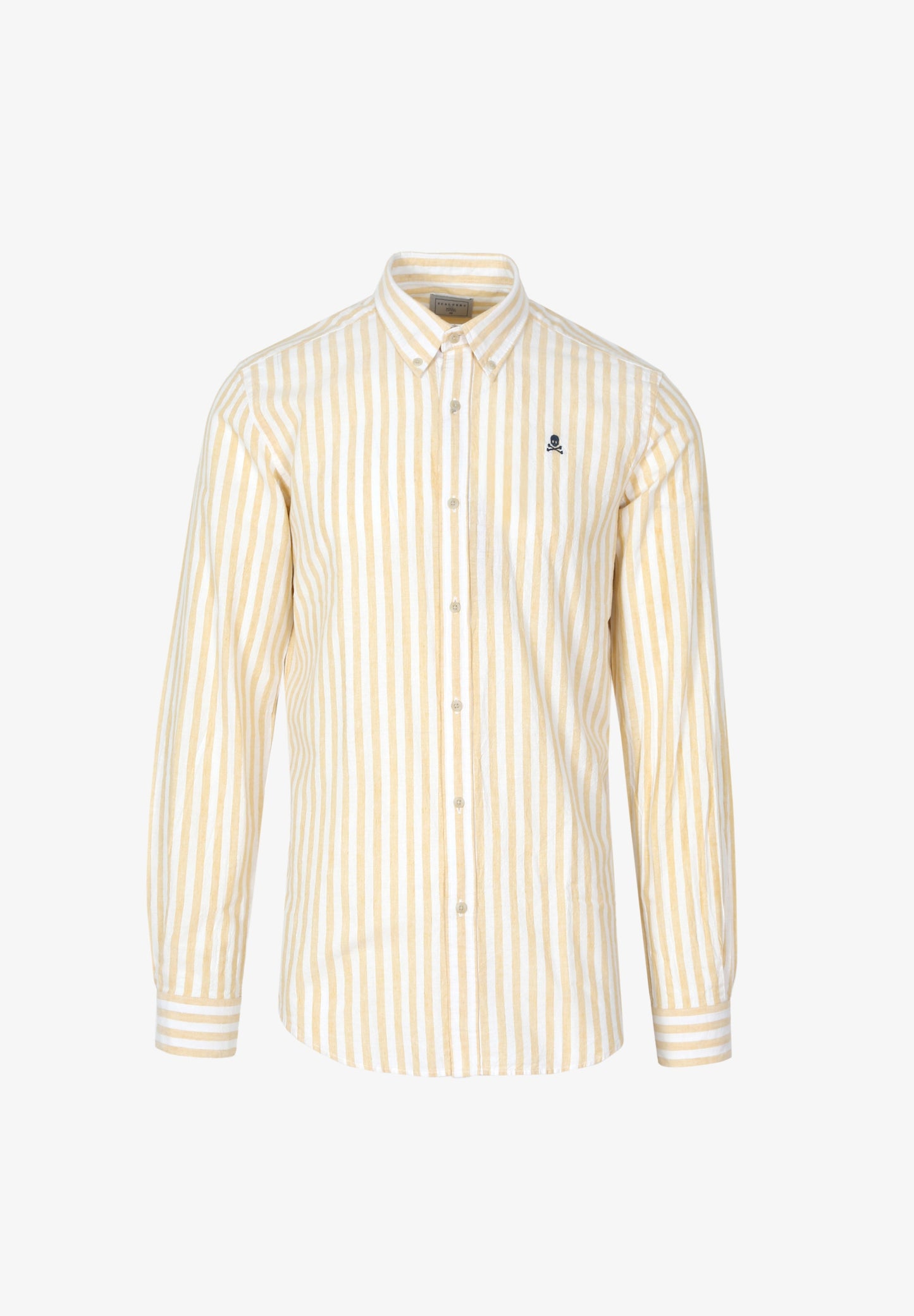 CAMISA RAYAS ALGODÓN LINO