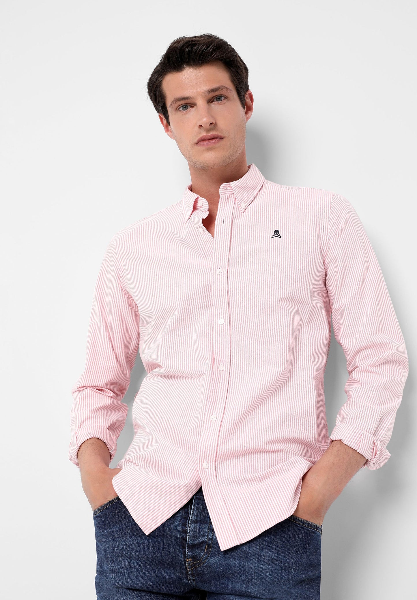 CAMISA OXFORD CUELLO BOTONES