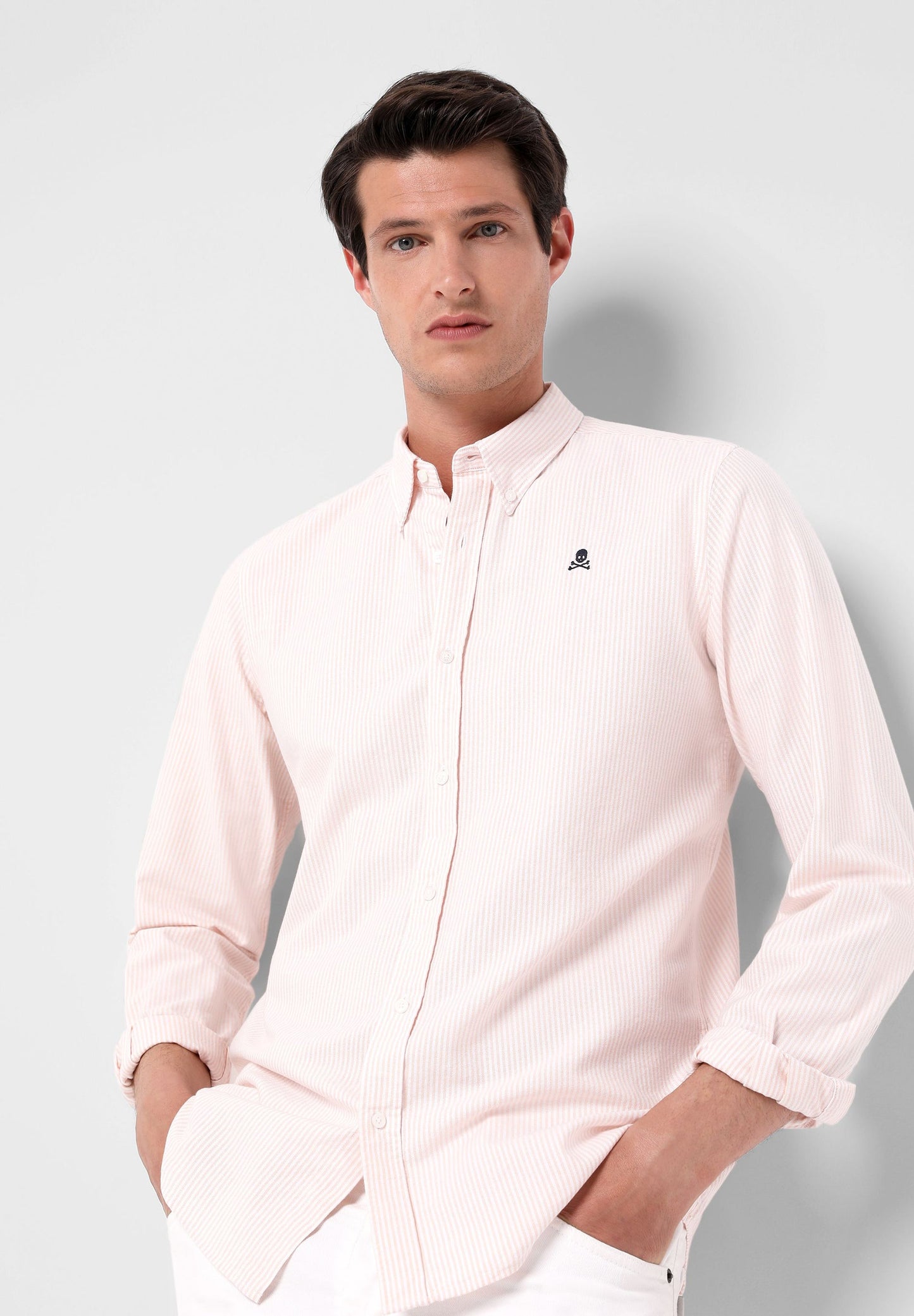 CAMISA OXFORD CUELLO BOTONES