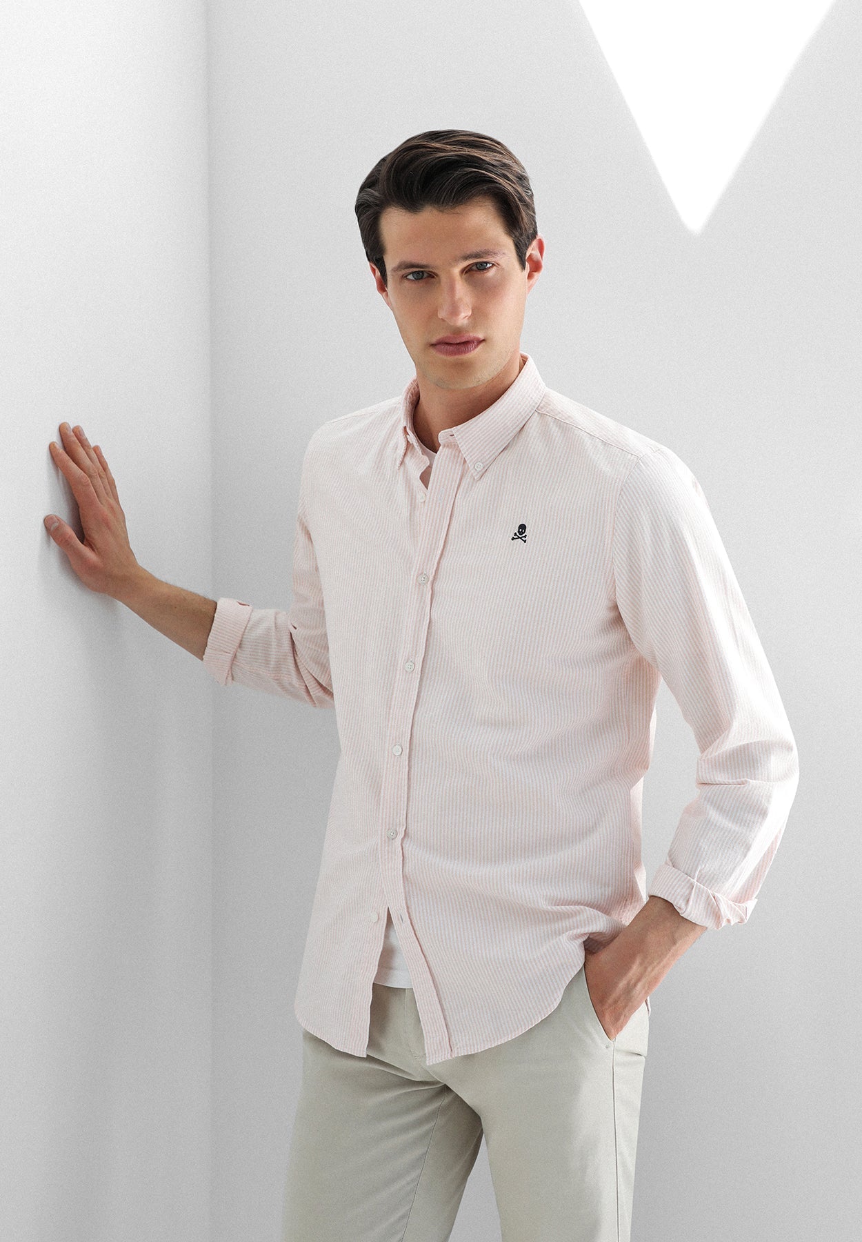 CAMISA OXFORD CUELLO BOTONES
