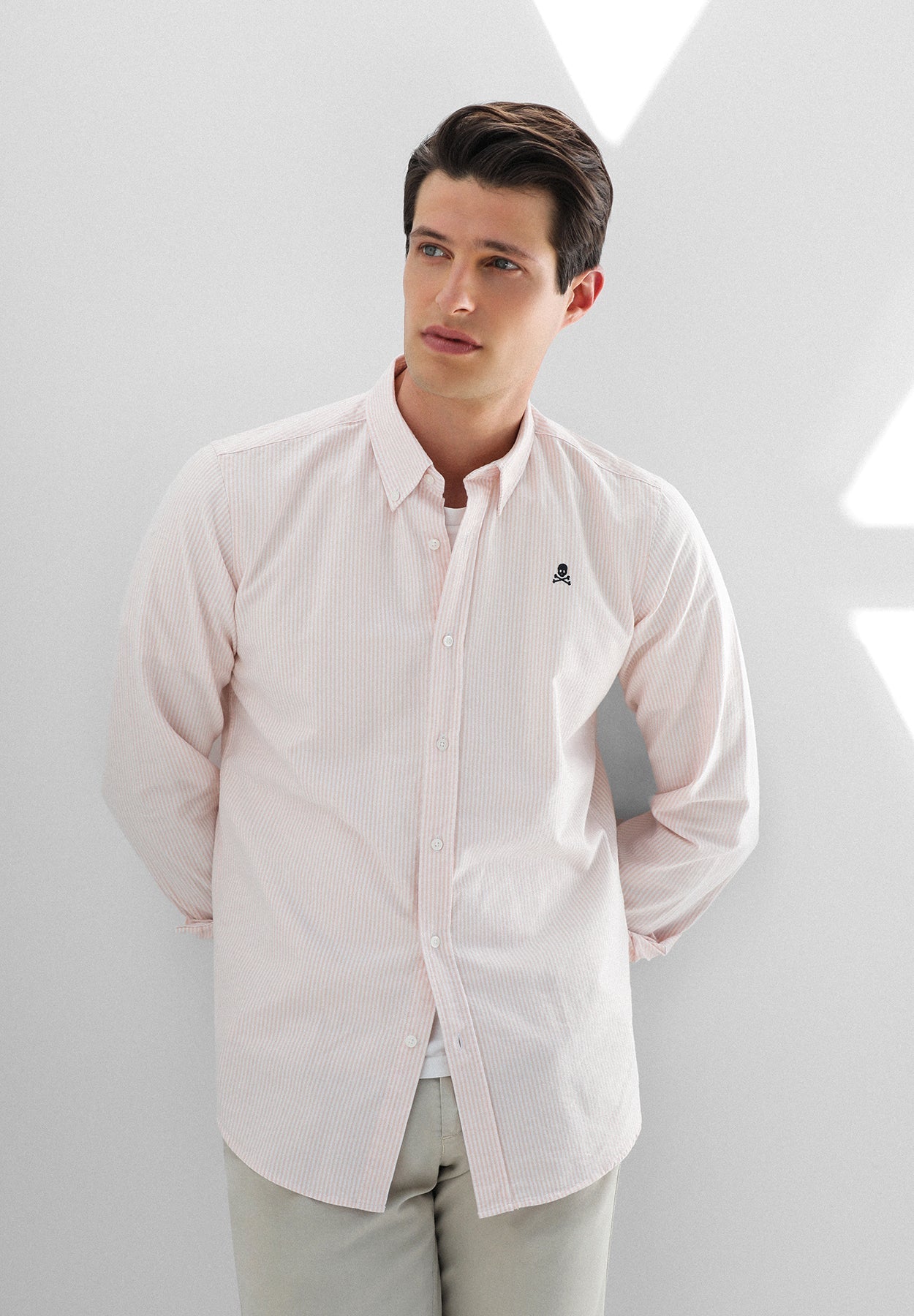 CAMISA OXFORD CUELLO BOTONES