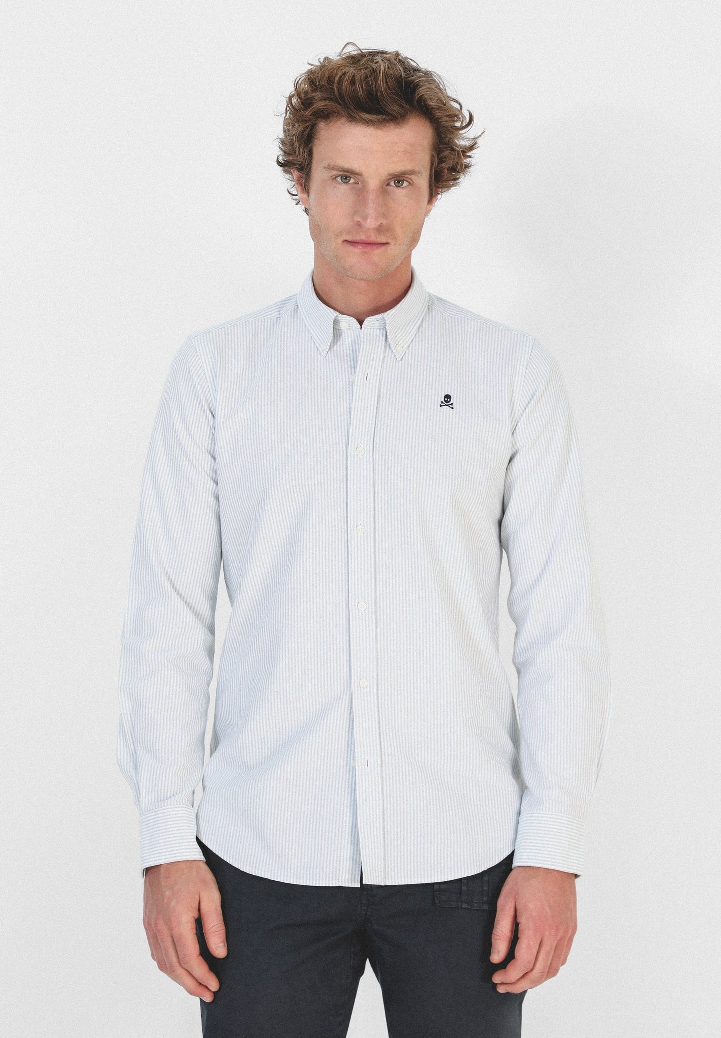 CAMISA OXFORD CUELLO BOTONES