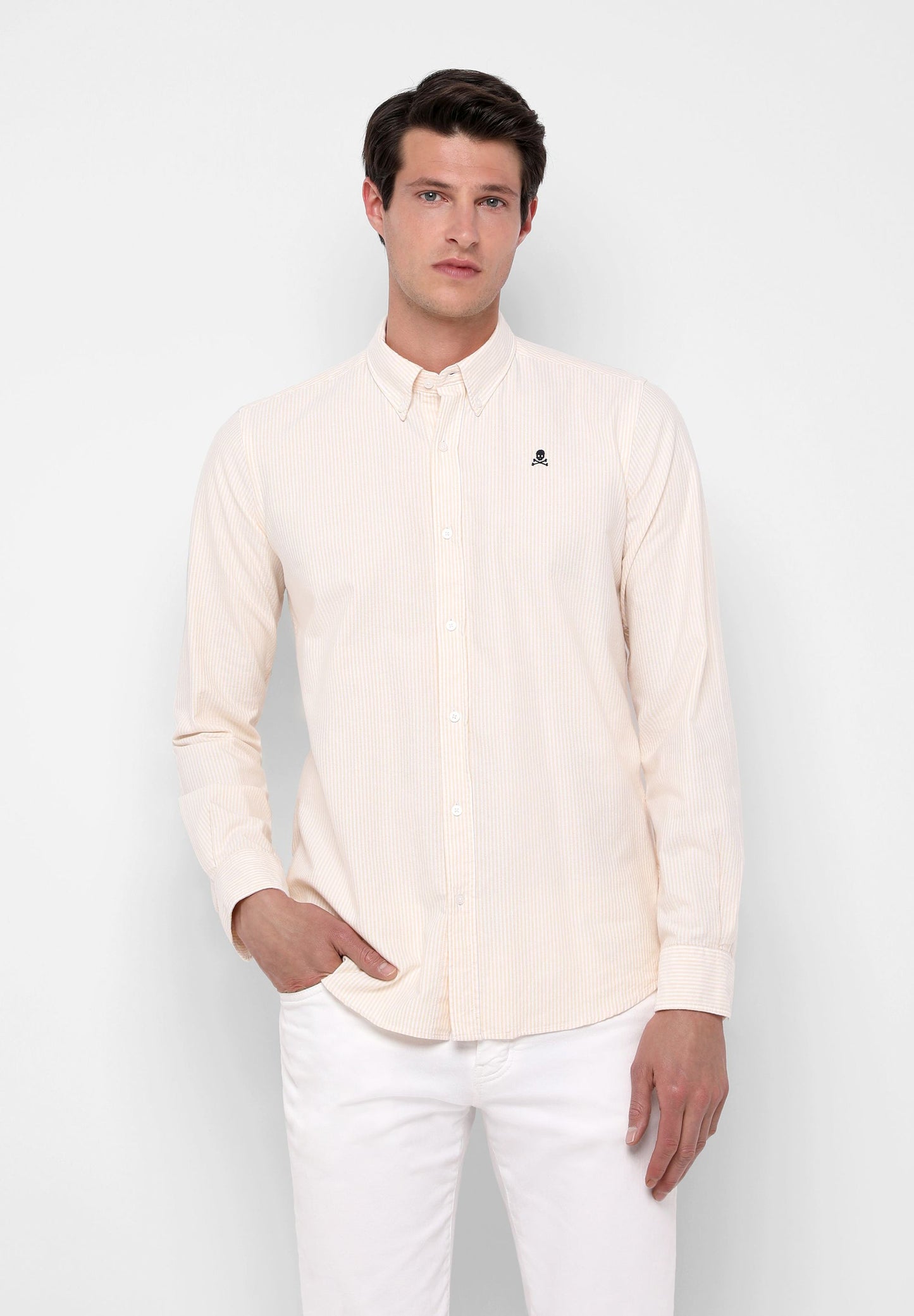 CAMISA OXFORD CUELLO BOTONES