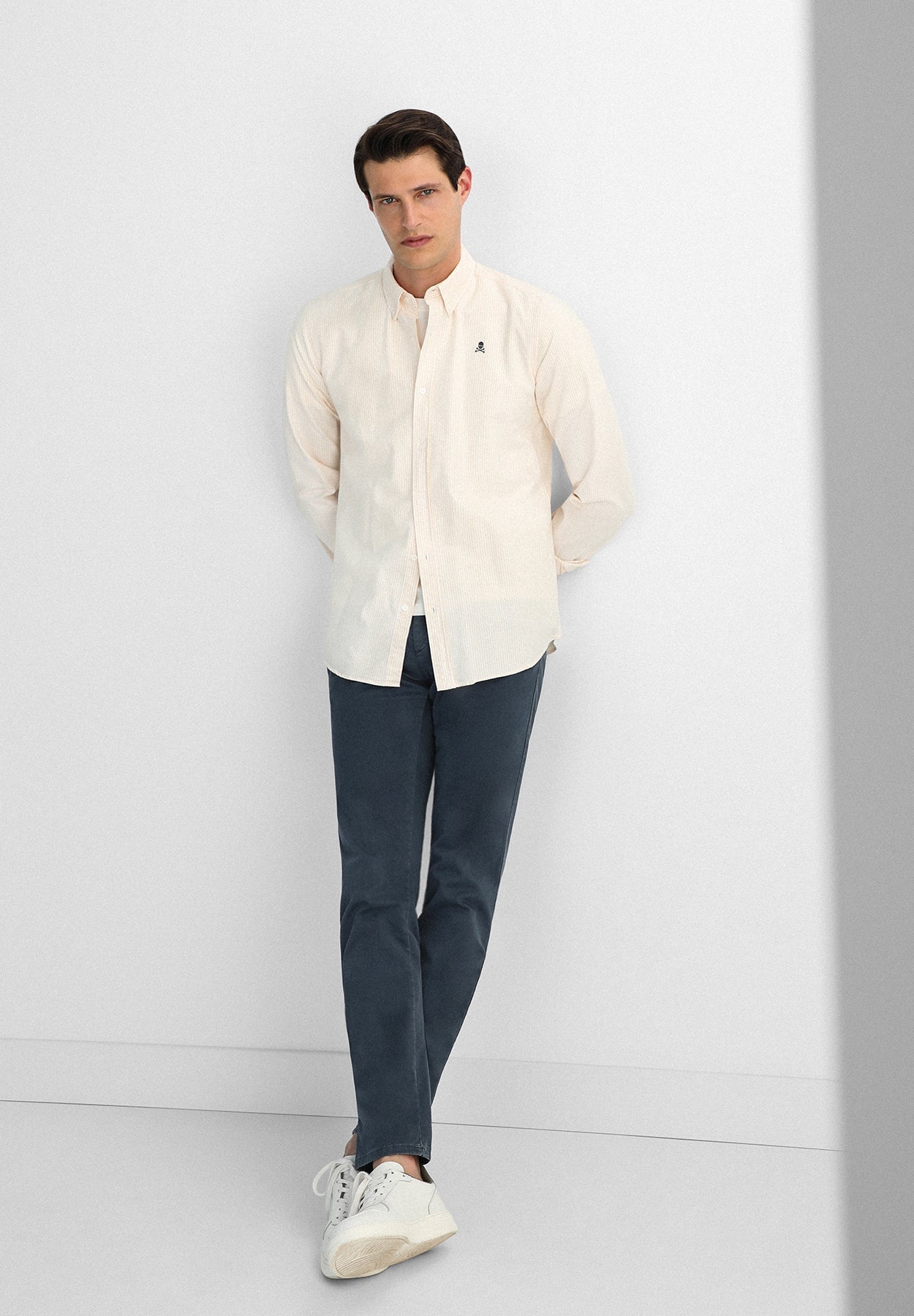 CAMISA OXFORD CUELLO BOTONES