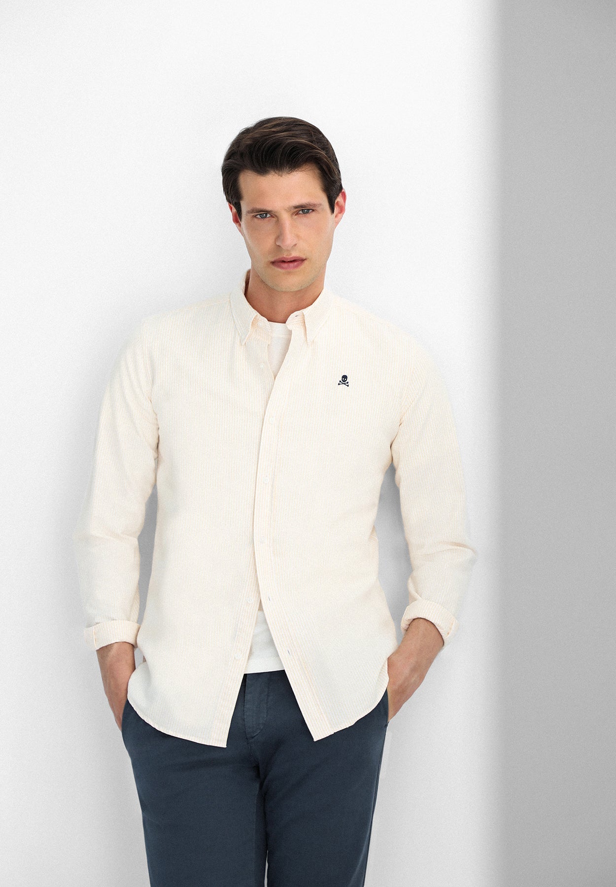 CAMISA OXFORD CUELLO BOTONES