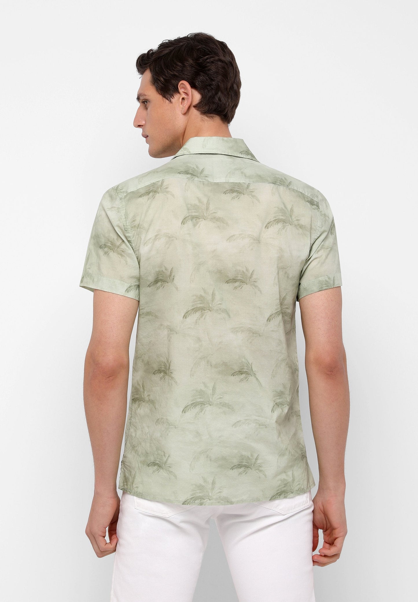 CAMISA ESTAMPADA MANGA CORTA