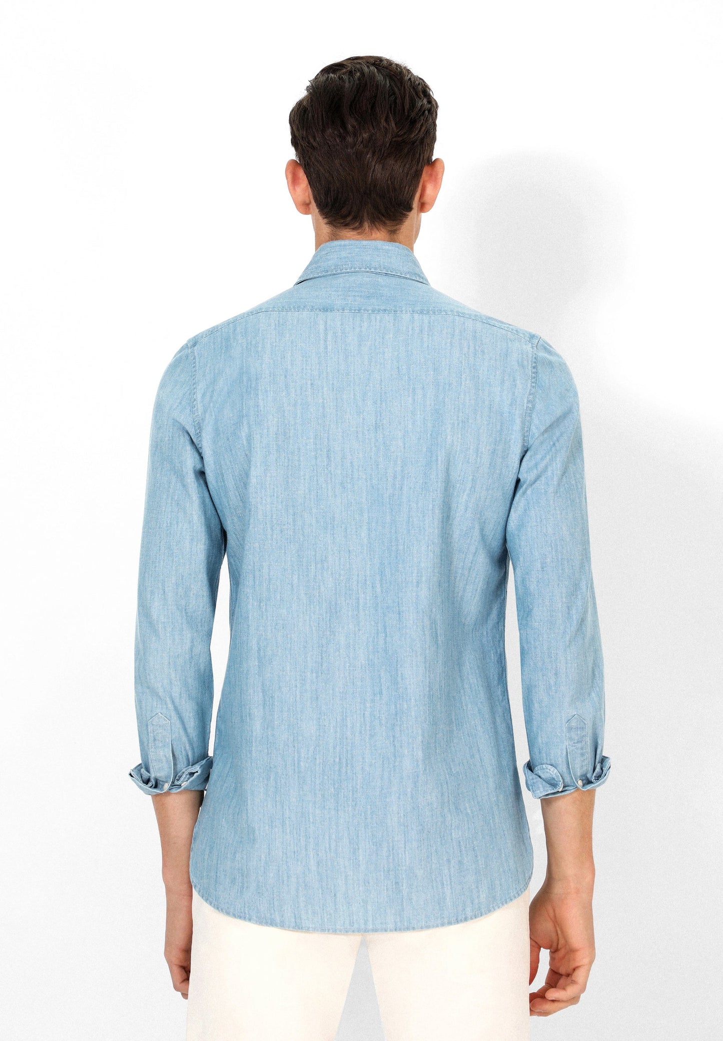 CAMISA DENIM CALAVERA BORDADA
