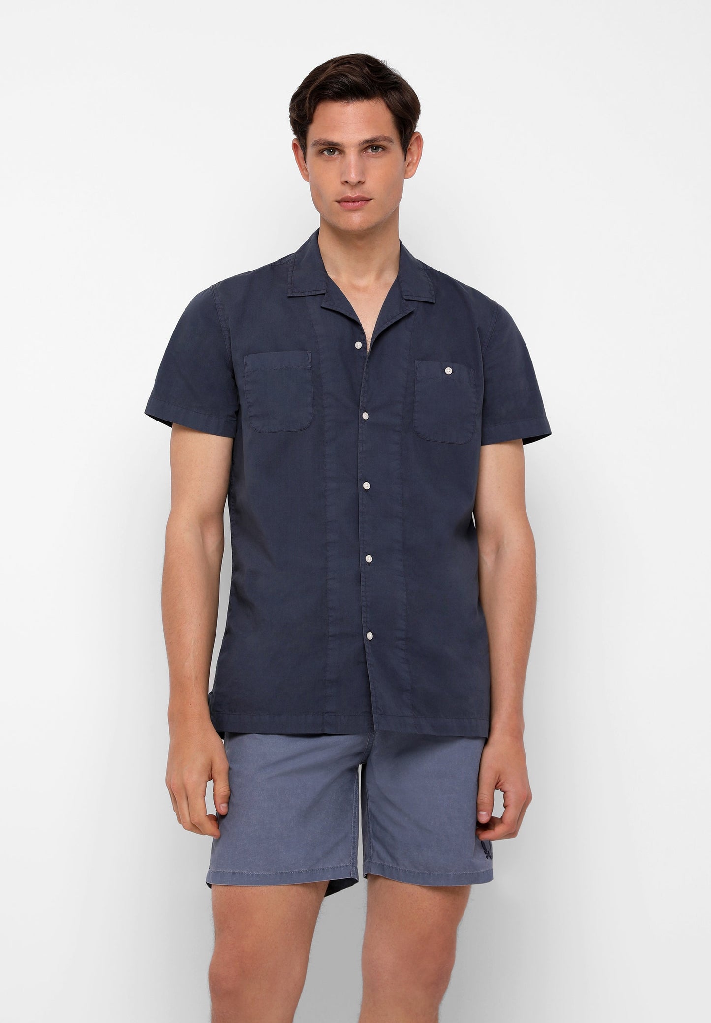 CAMISA MANGA CORTA LAVADA