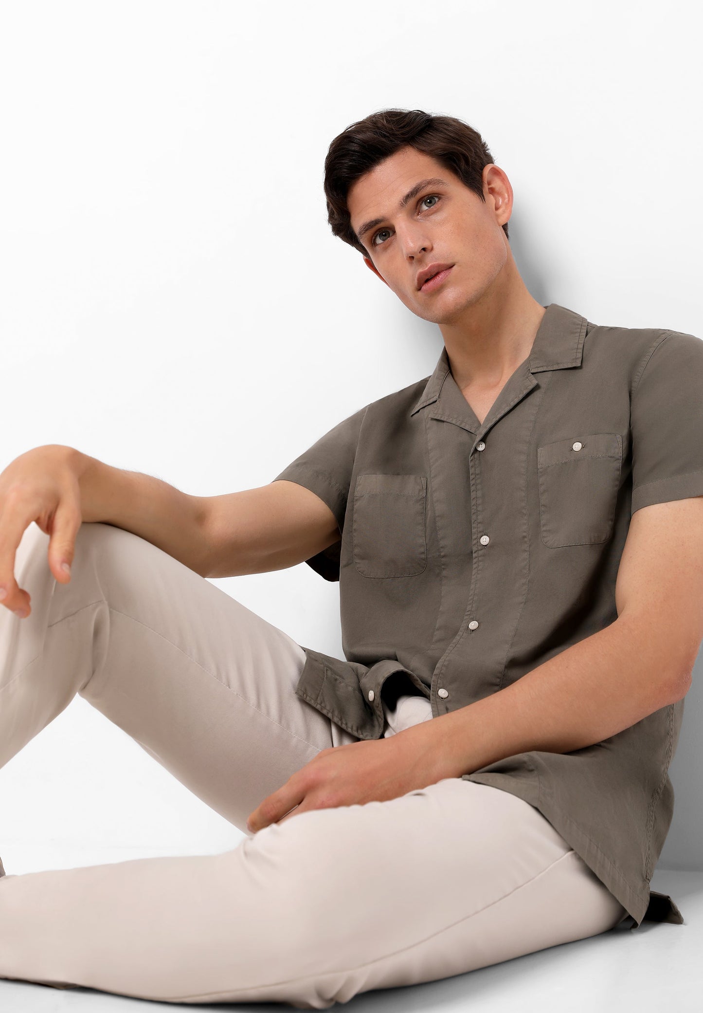 CAMISA MANGA CORTA LAVADA