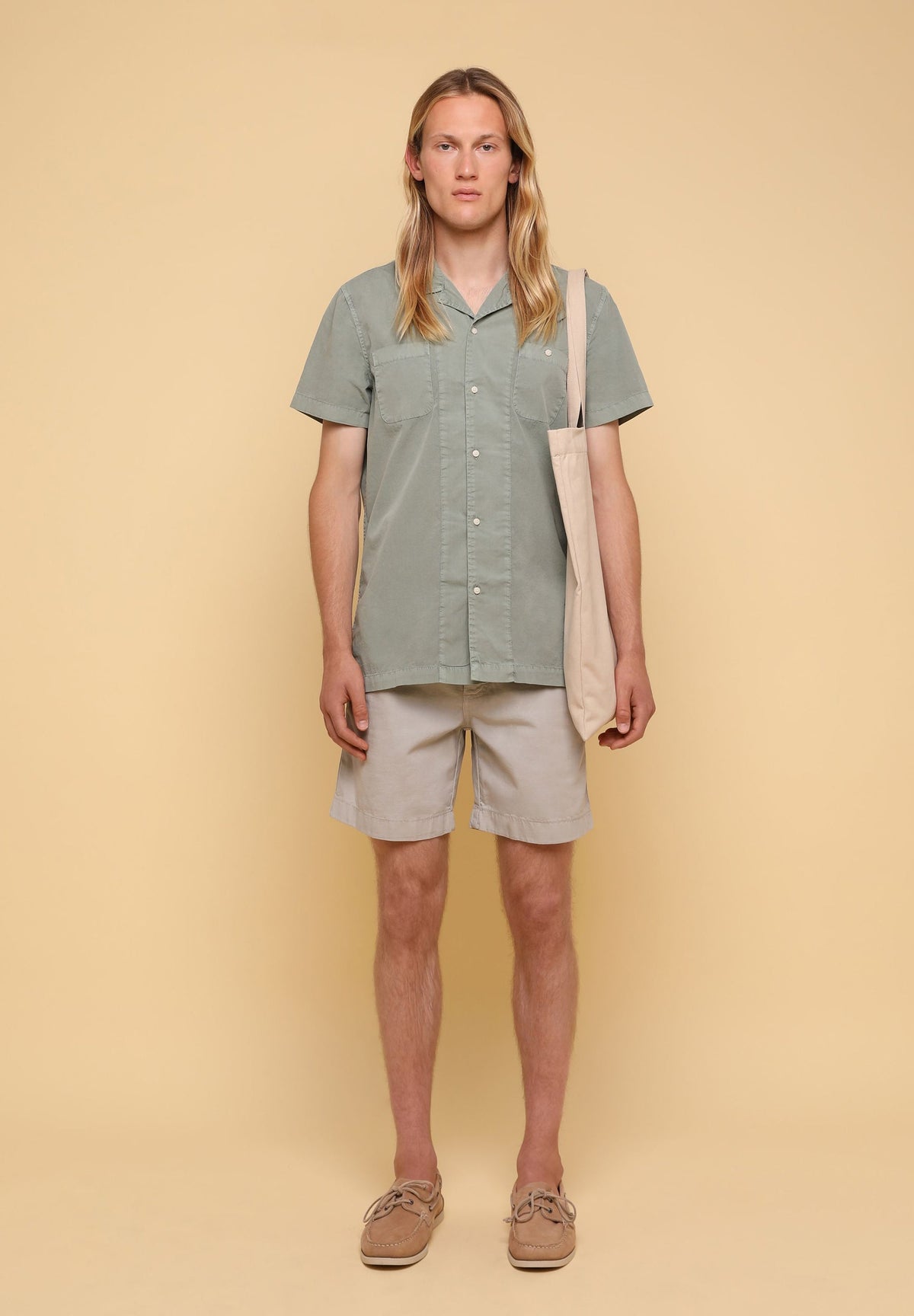 CAMISA MANGA CORTA LAVADA