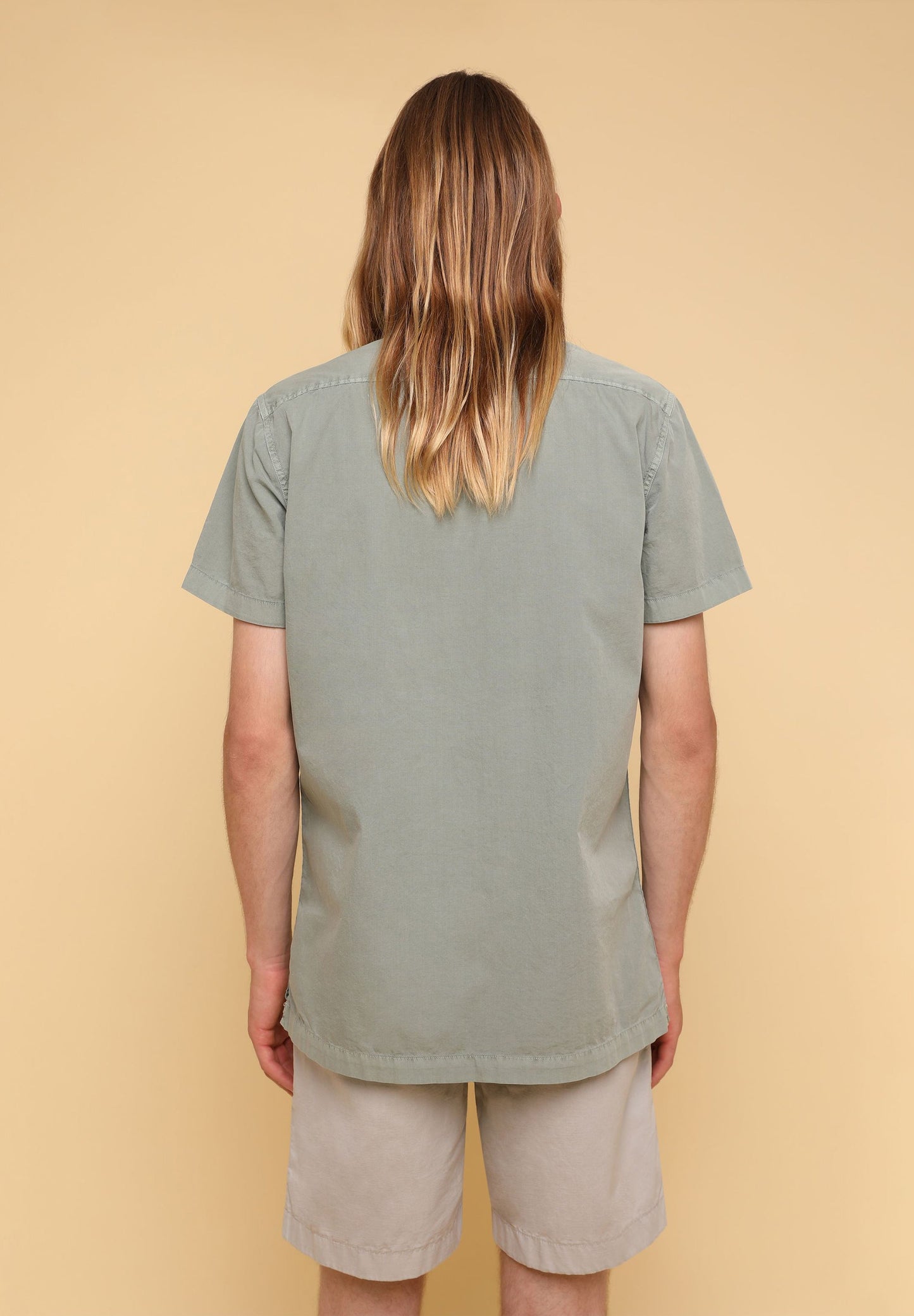 CAMISA MANGA CORTA LAVADA