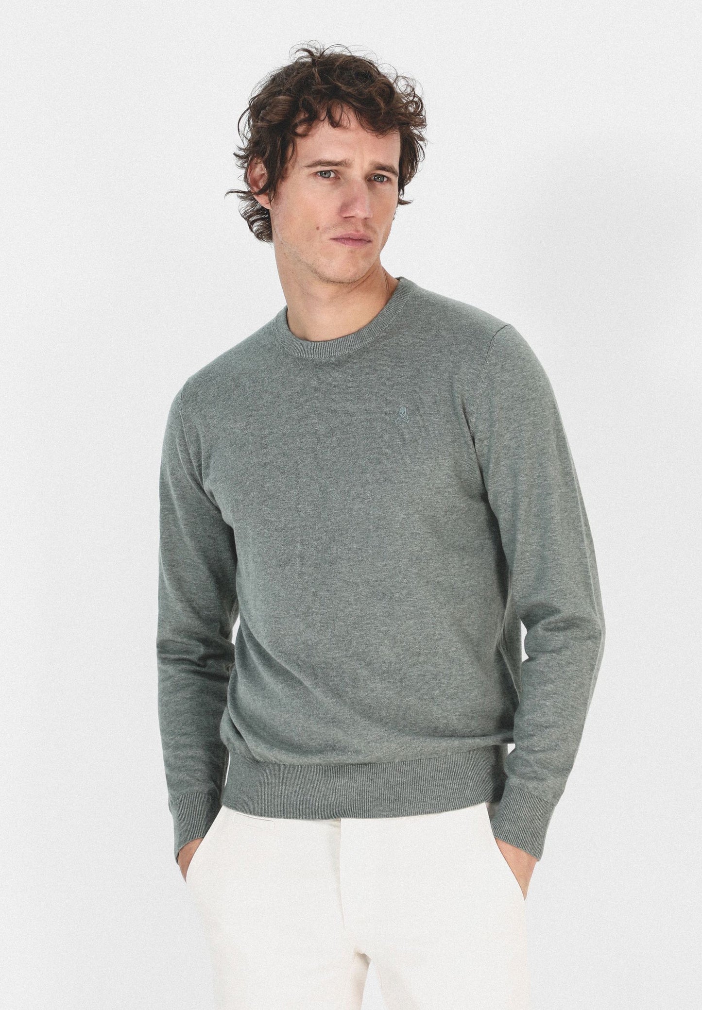 JERSEY CUELLO REDONDO ALGODÓN