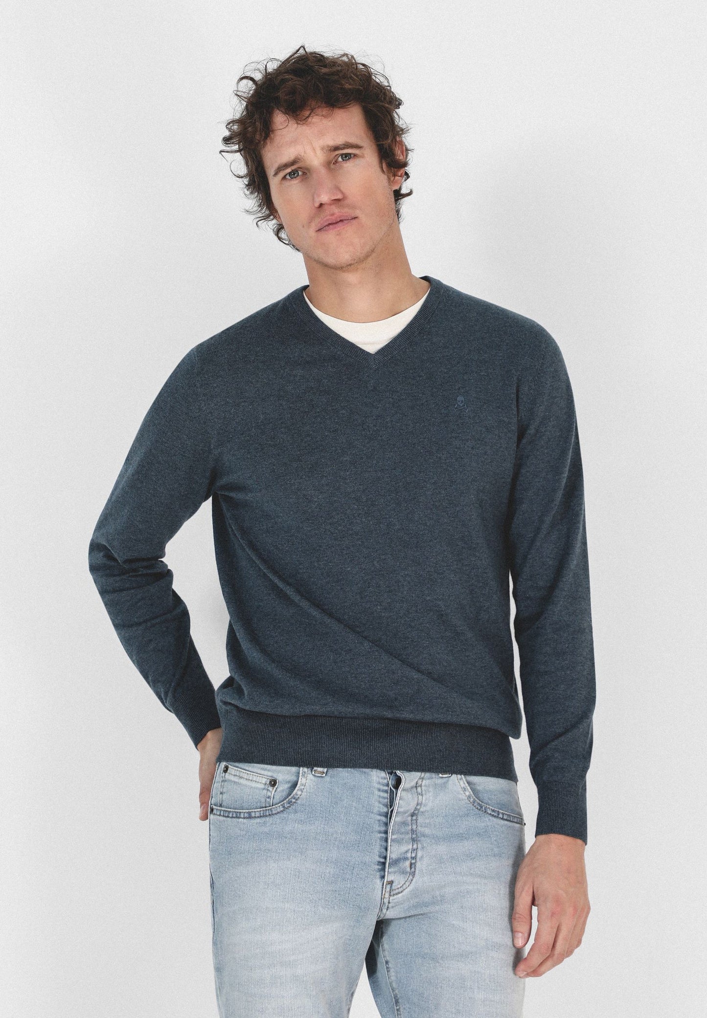 JERSEY CUELLO PICO ALGODÓN