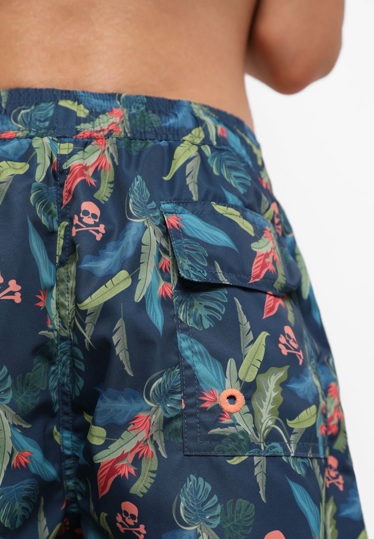 BAÑADOR ESTAMPADO TROPICAL