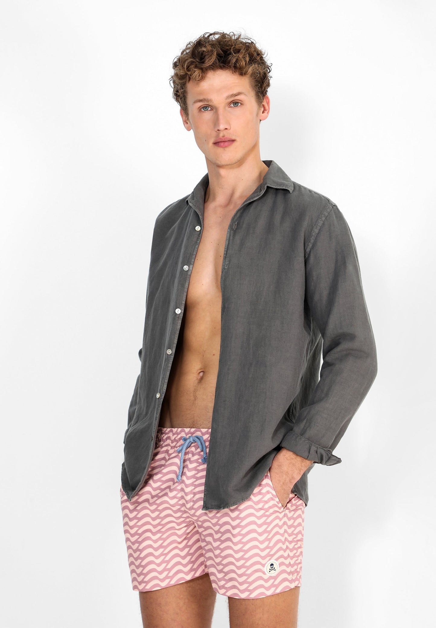 BAÑADOR ESTAMPADO ONDAS