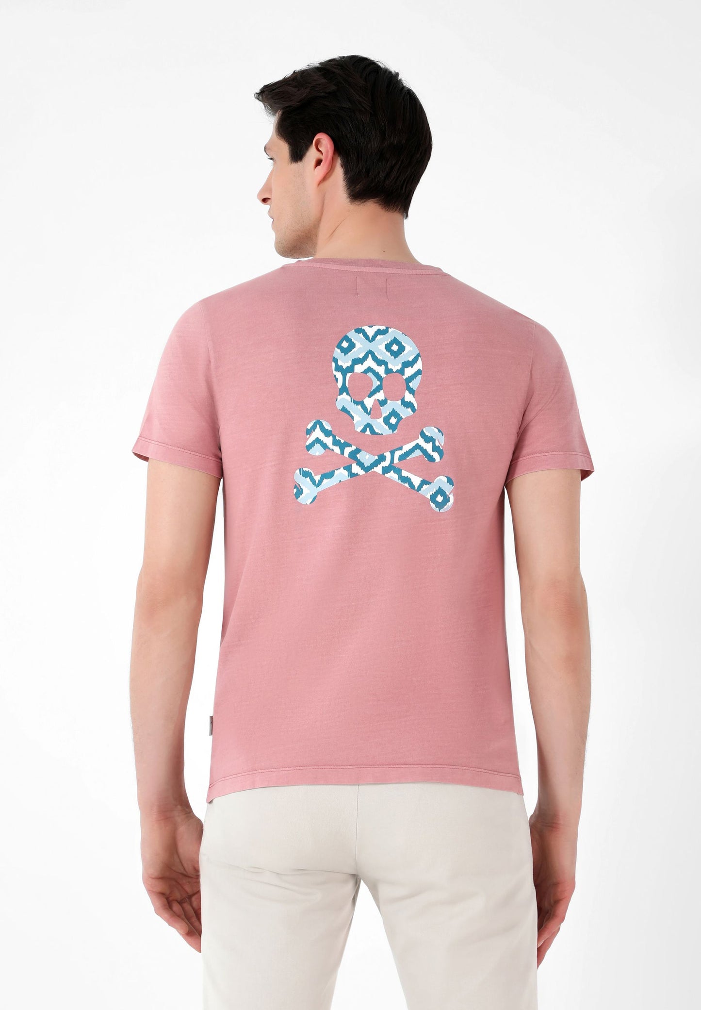 CAMISETA CALAVERA IKAT