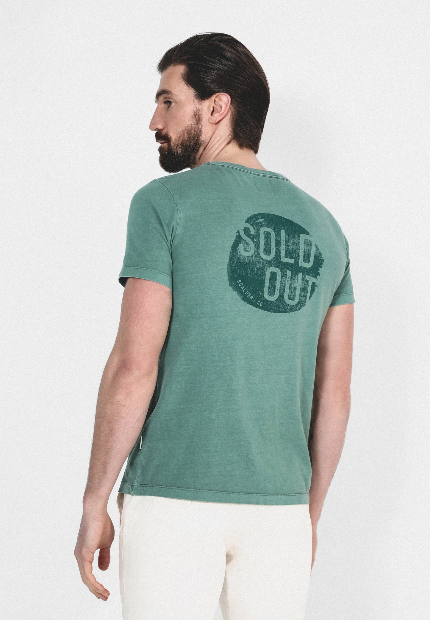 CAMISETA PRINT CALAVERA PECHO