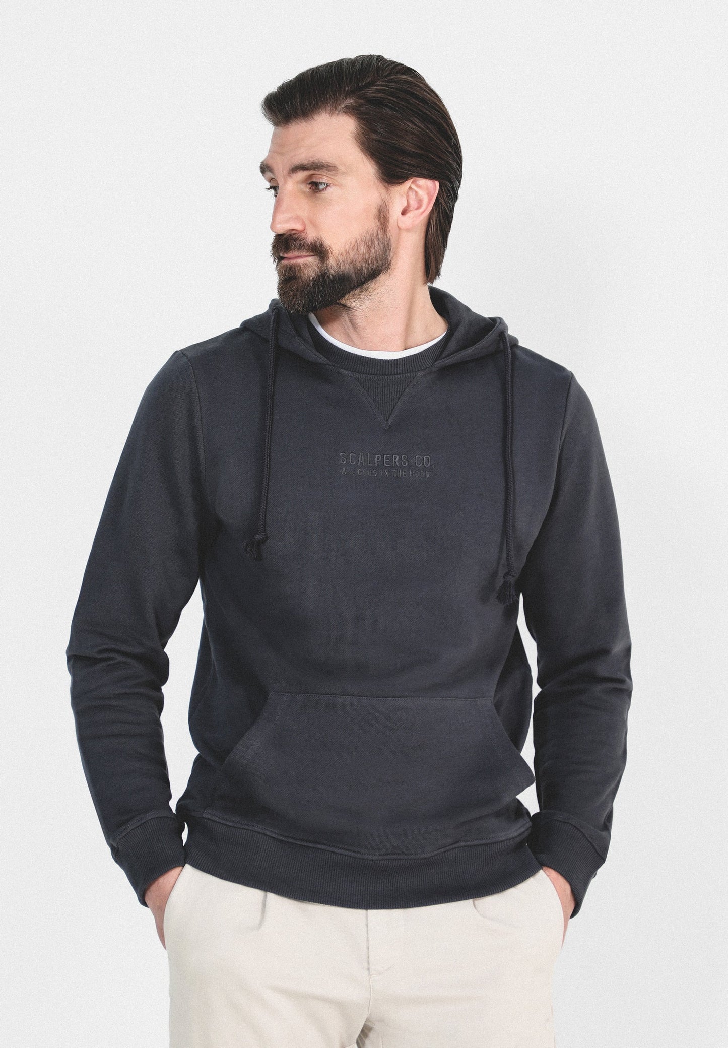 SUDADERA LOGO TONO