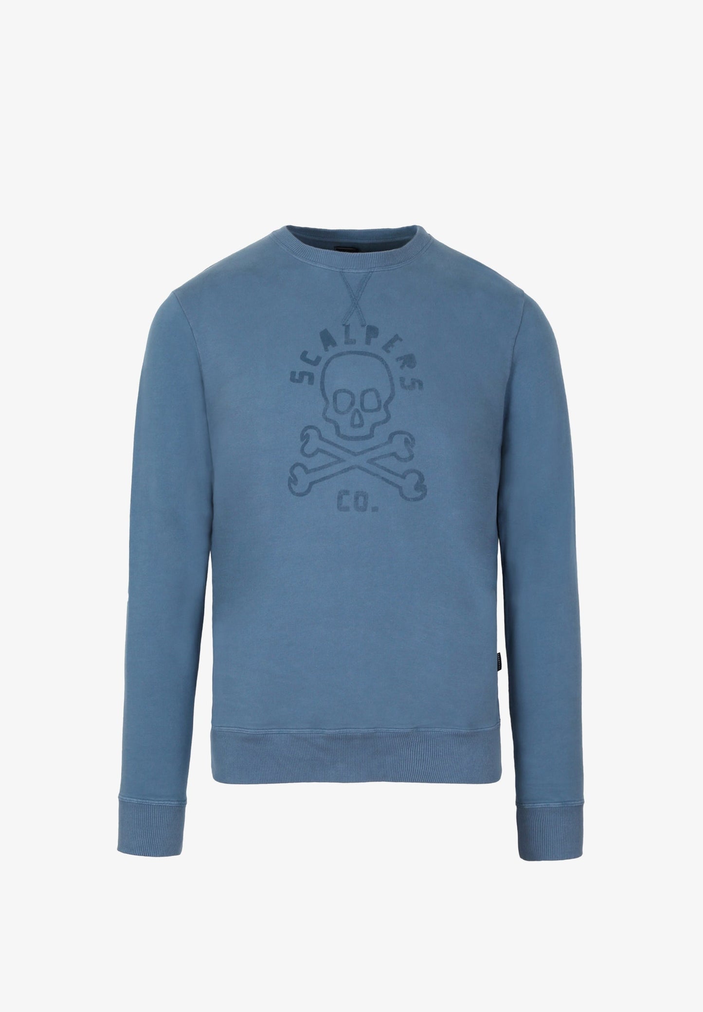 SUDADERA LAVADA LOGO CALAVERA