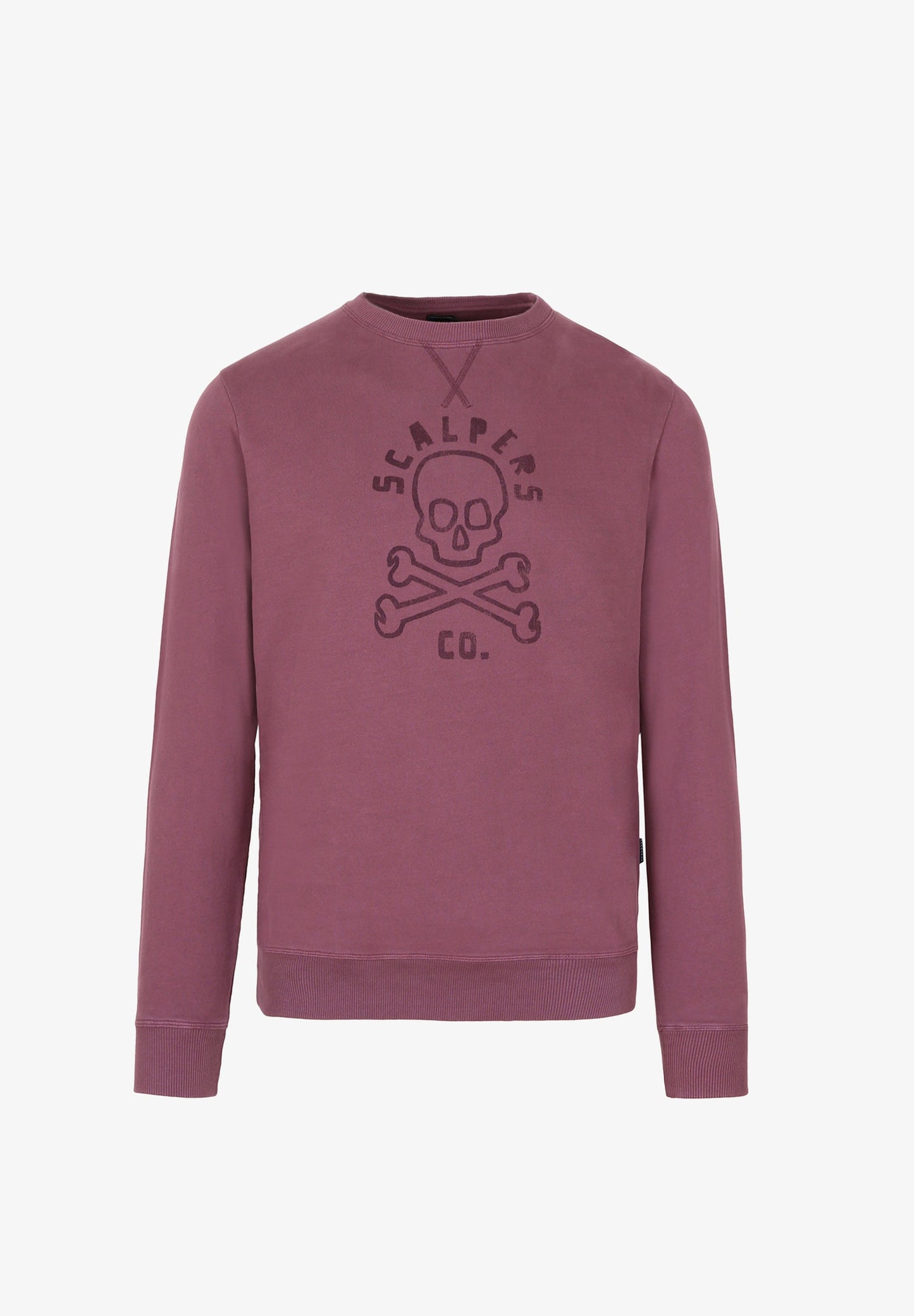SUDADERA LAVADA LOGO CALAVERA