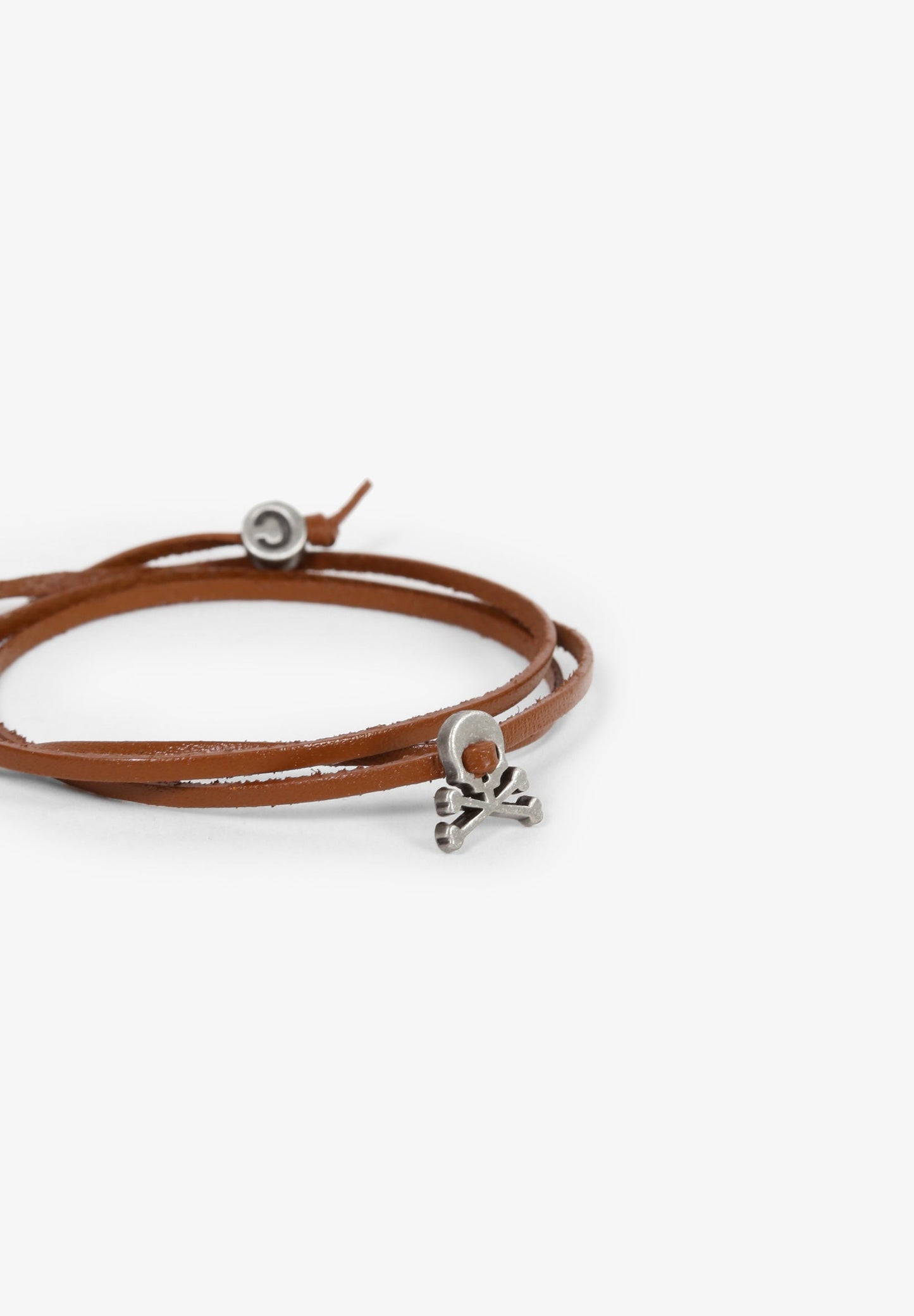 PULSERA CALAVERA PIEL