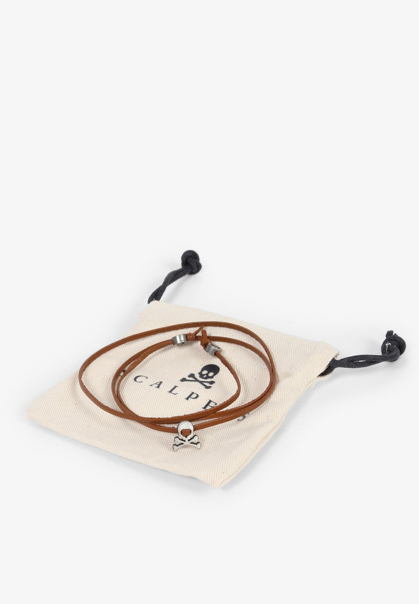 PULSERA CALAVERA PIEL