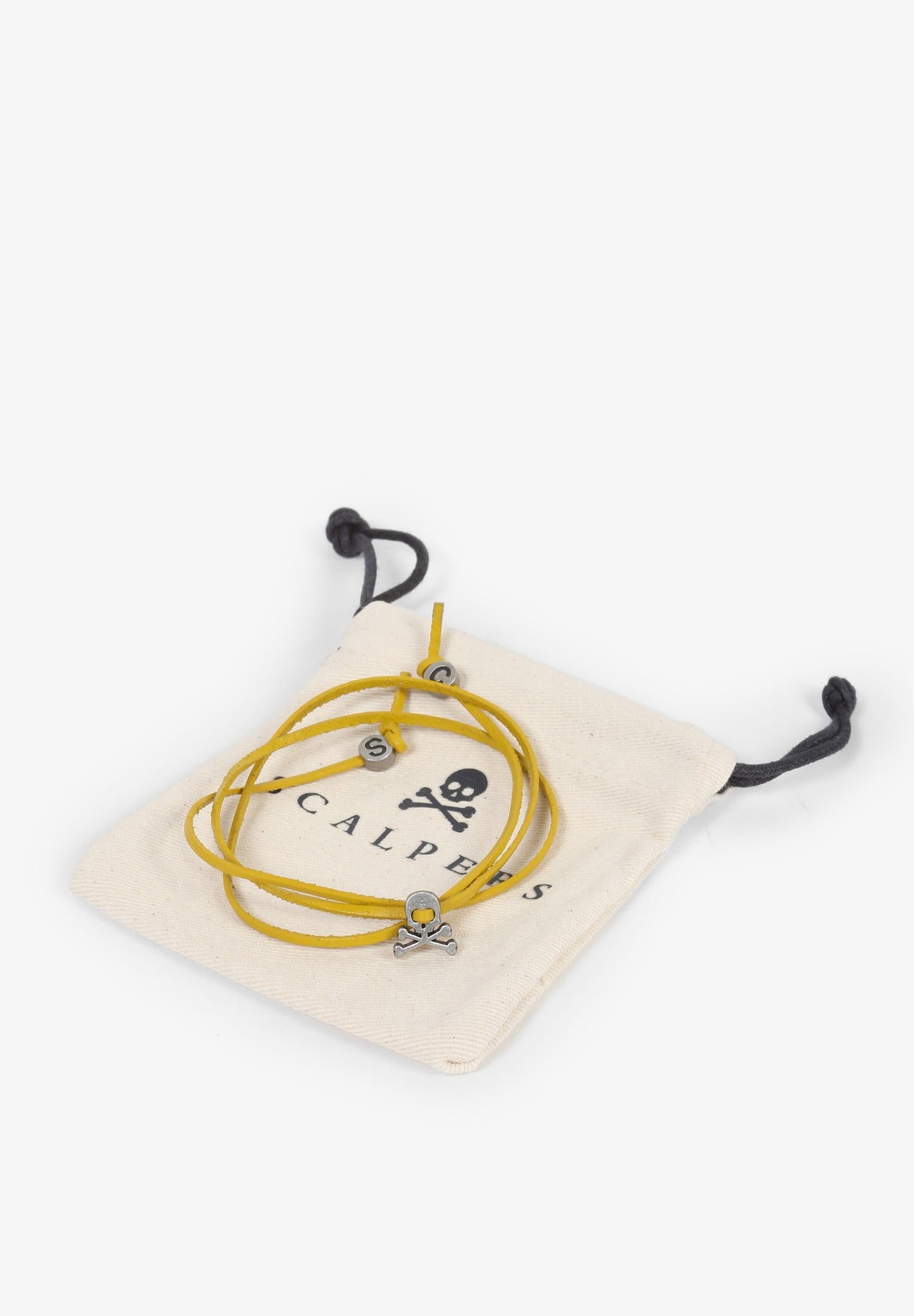 PULSERA CALAVERA PIEL