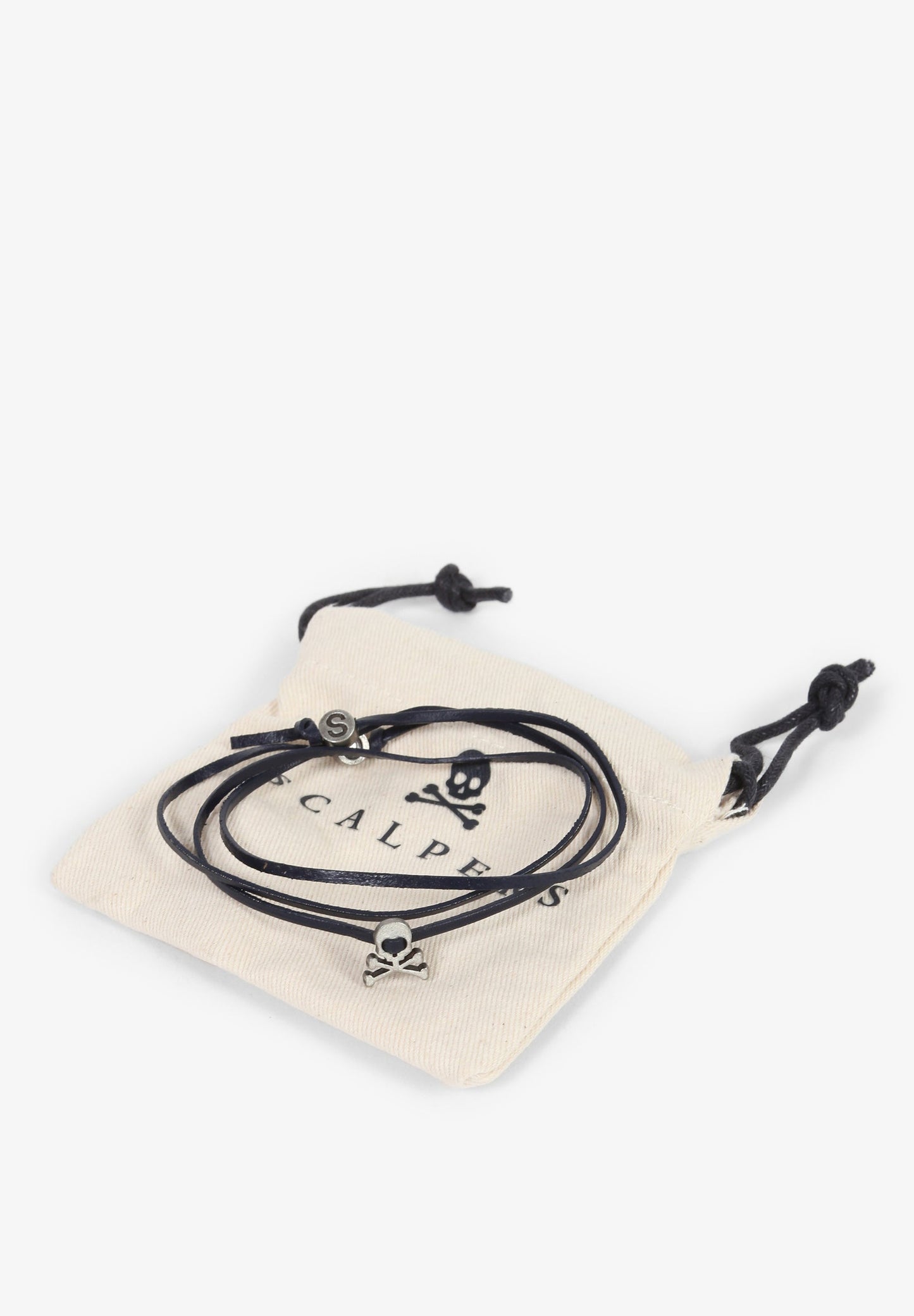 PULSERA CALAVERA PIEL