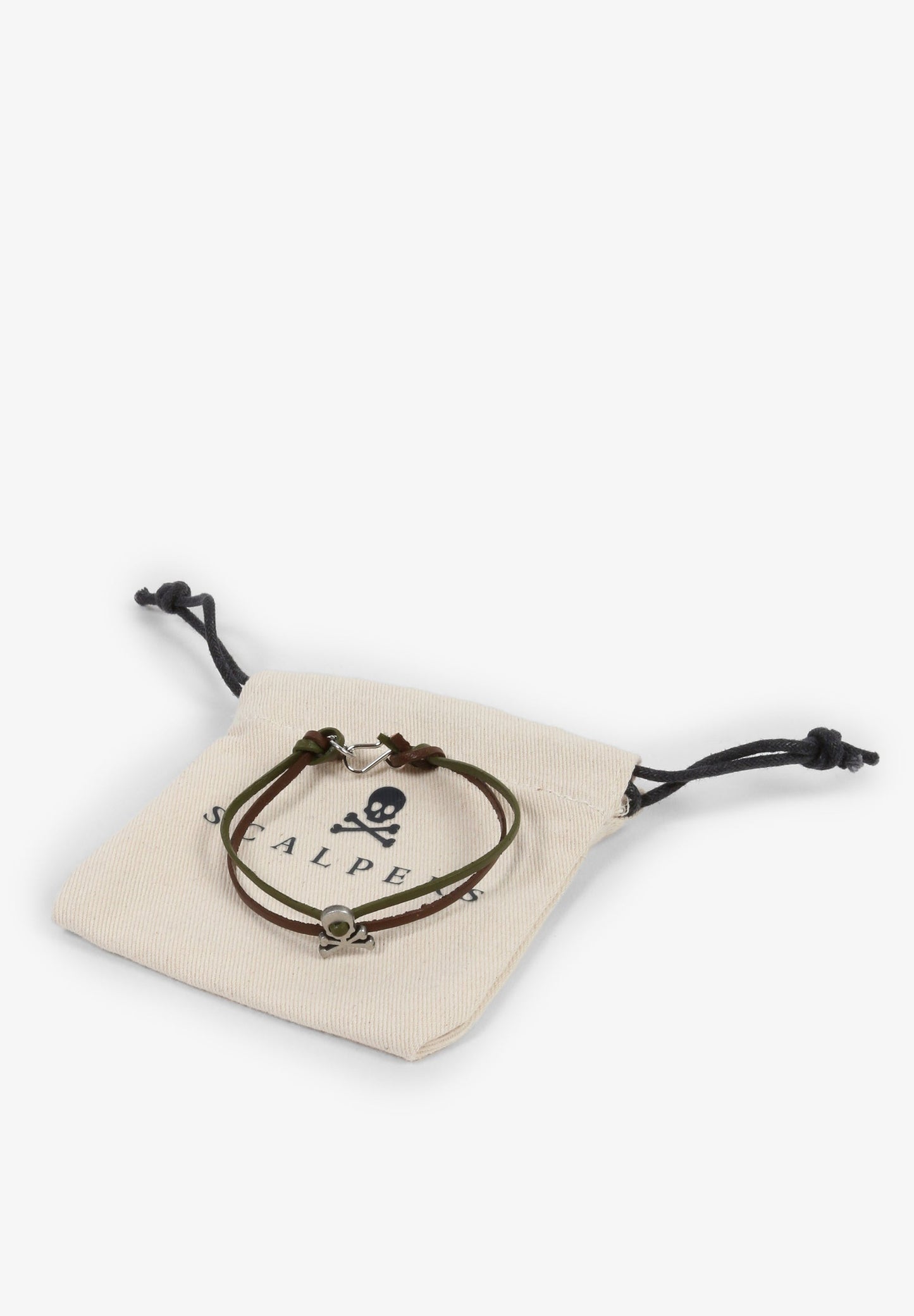 PULSERA CALAVERA DOBLE