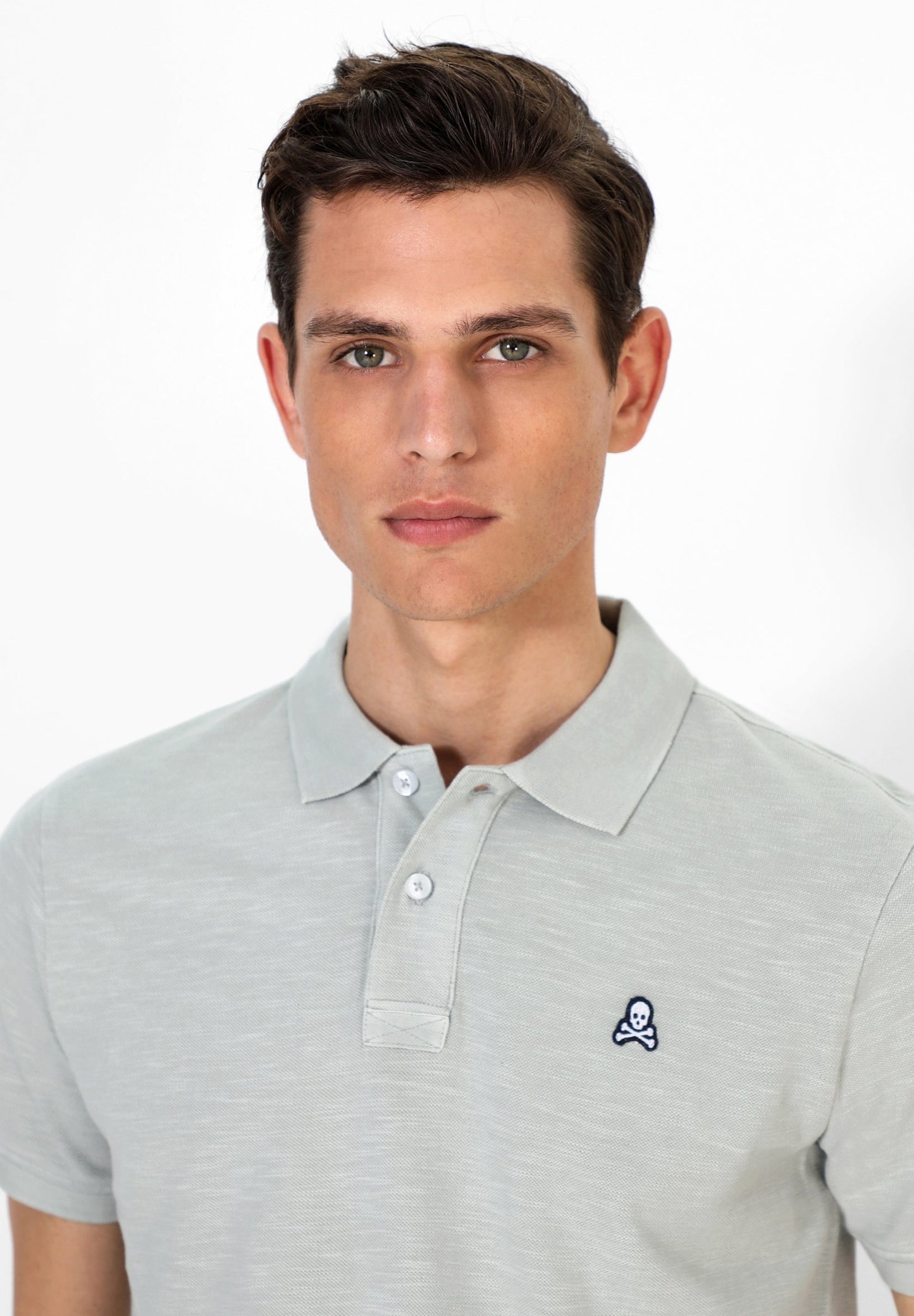 POLO FLAMÉ CALAVERA PARCHE